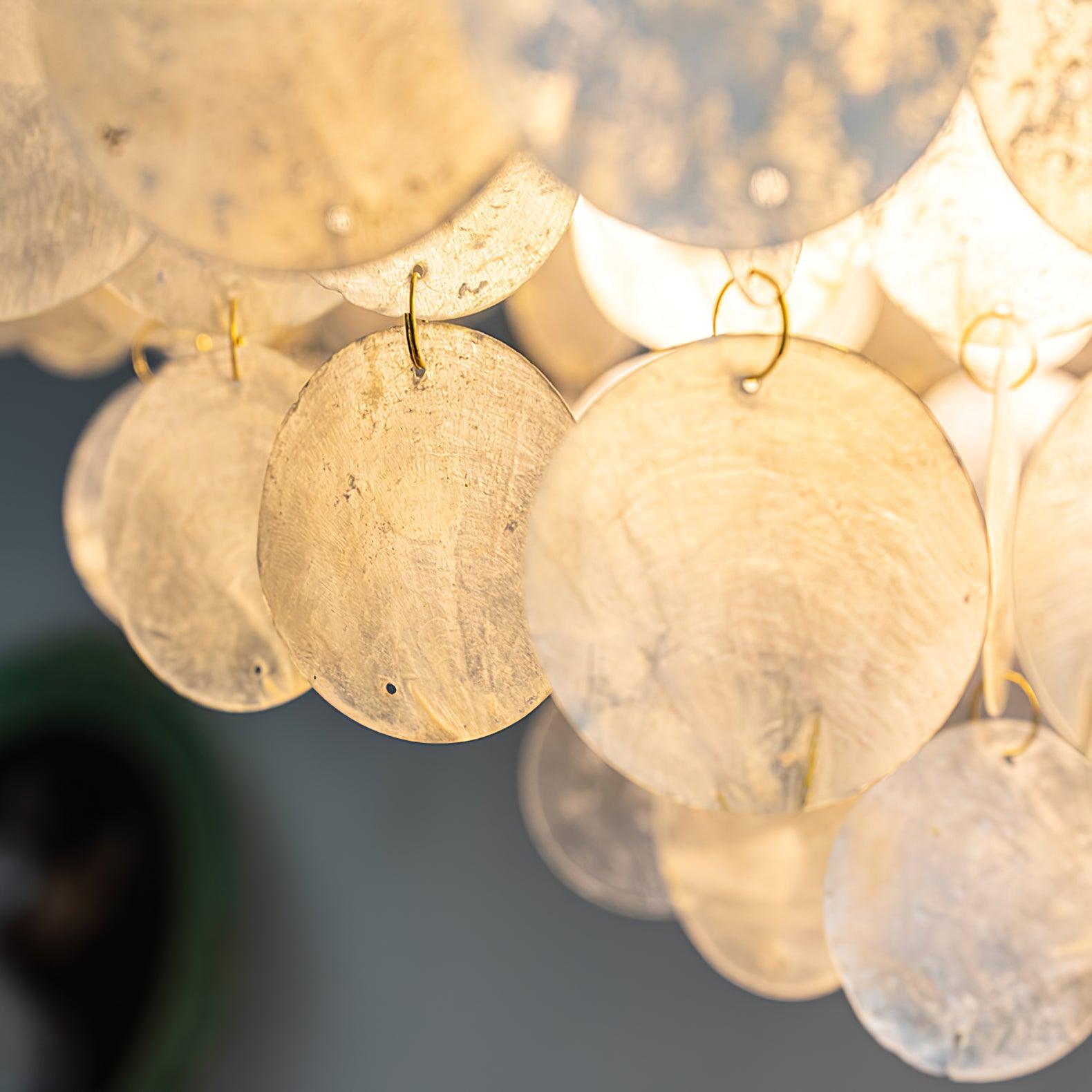 Esileth Postmodern Luxus Muschel Windspiel Kronleuchter-Letslighting