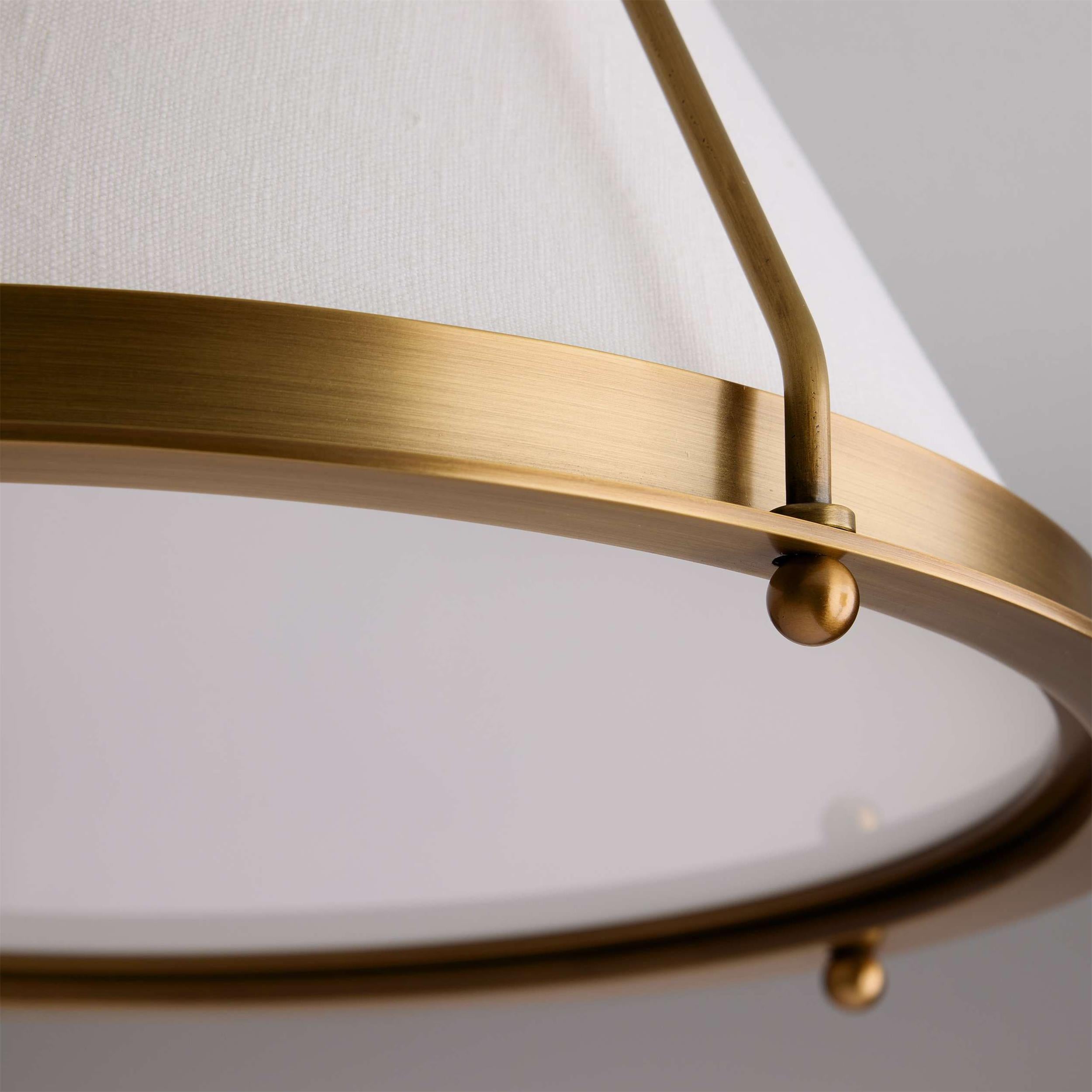 Ardennes Aufbau-Deckenleuchte Luxus Messing-Letslighting