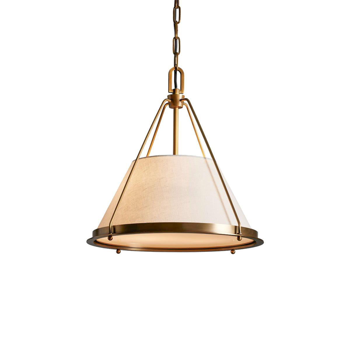 Umira Vintage Industrial Stoff Pendelleuchte-Letslighting
