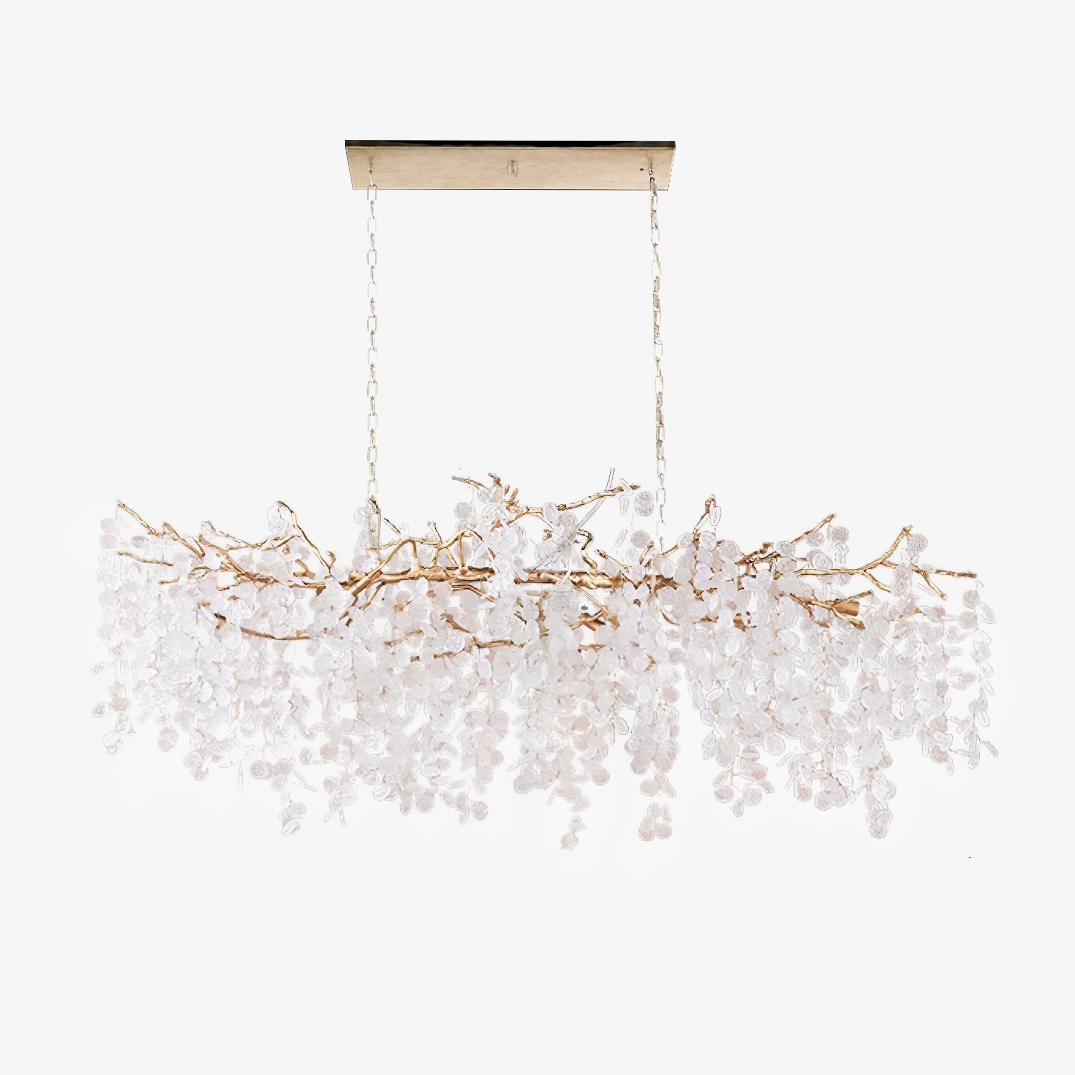 Lustra Pendelleuchte Kristall Tauperle-Letslighting