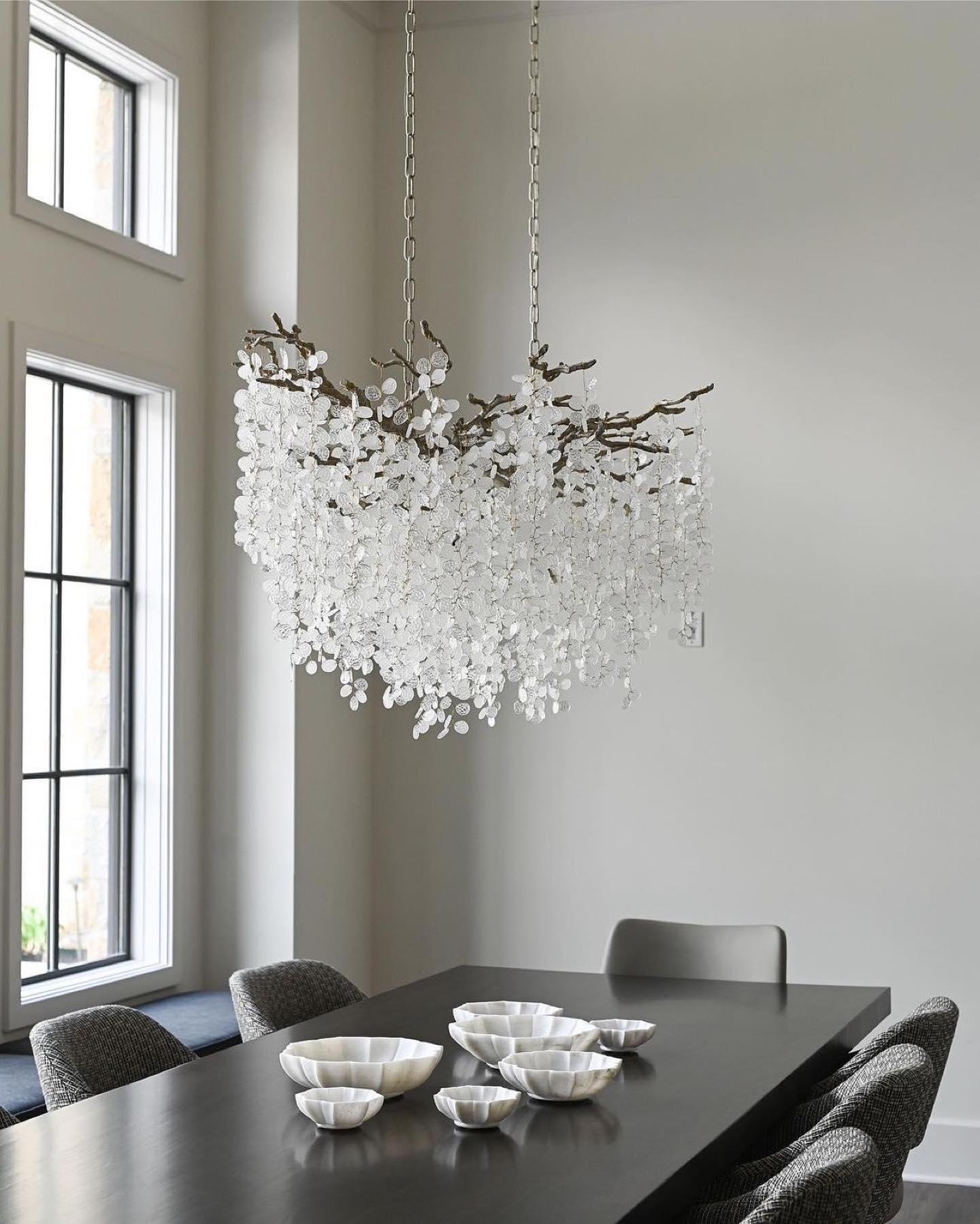 Lustra Pendelleuchte Kristall Tauperle-Letslighting