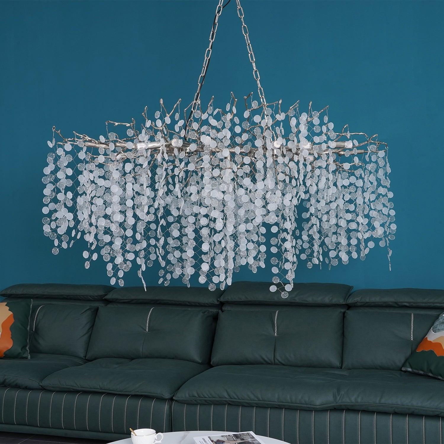 Lustra Pendelleuchte Kristall Tauperle-Letslighting