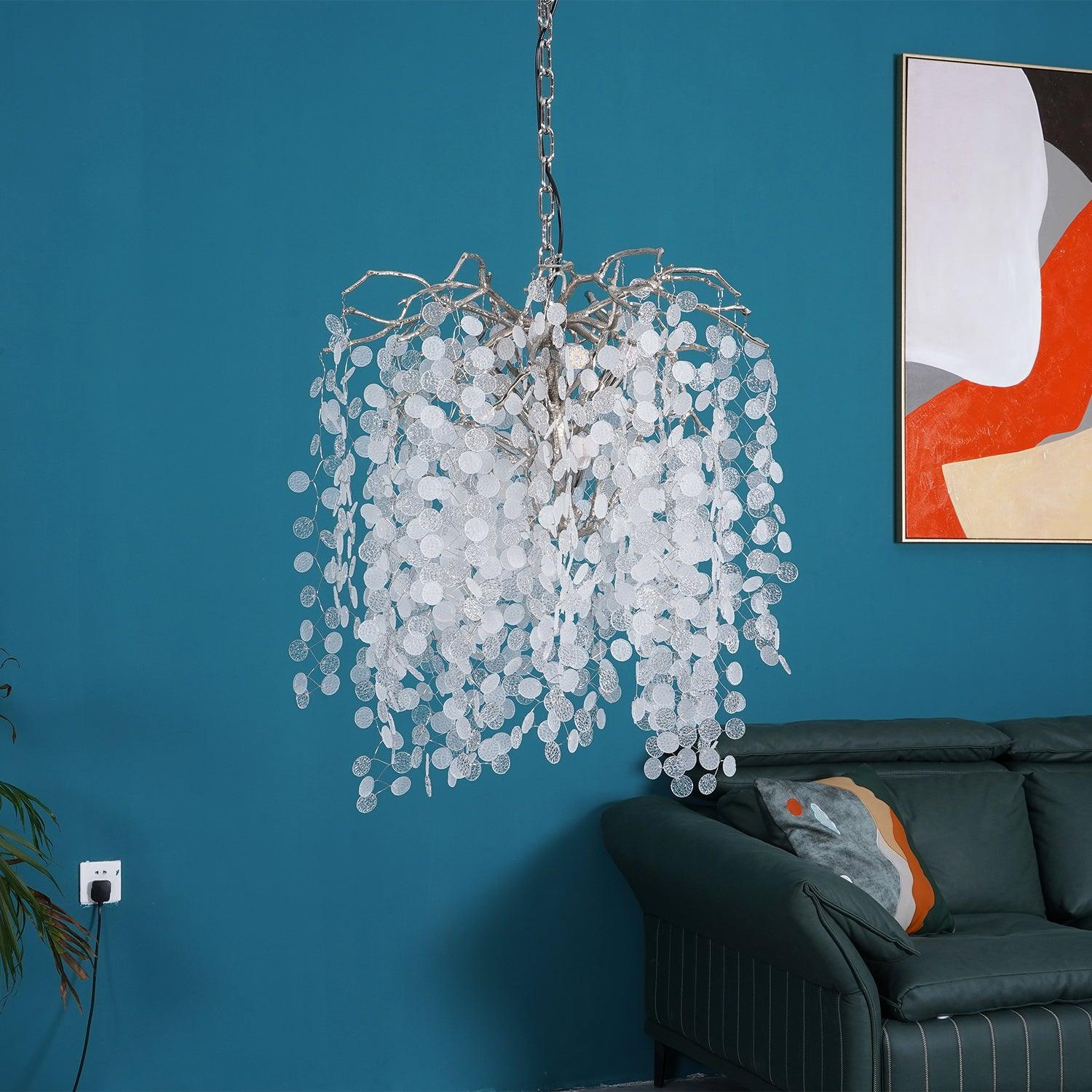 Lustra Pendelleuchte Kristall Tauperle-Letslighting