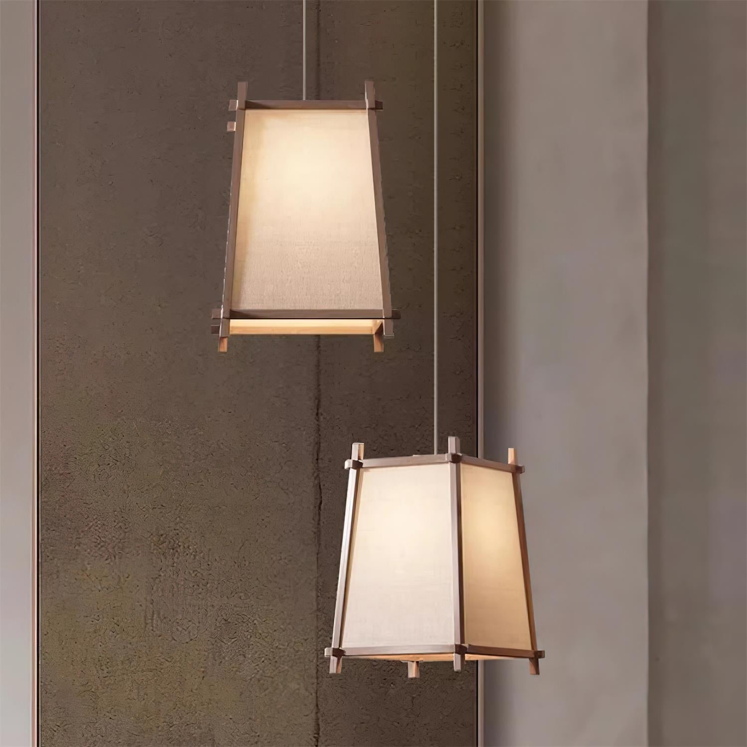Calira Pendelleuchte Stoff-Letslighting
