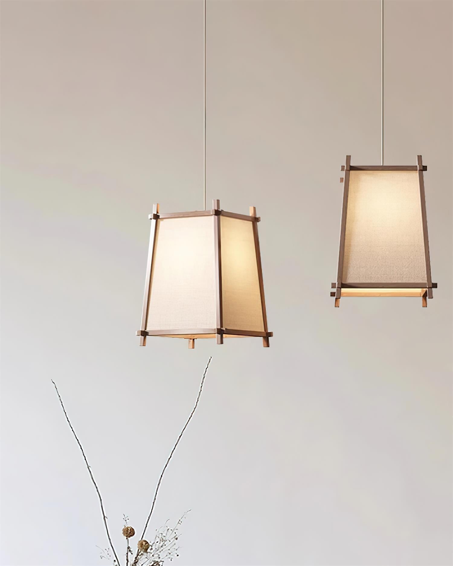 Calira Pendelleuchte Stoff-Letslighting