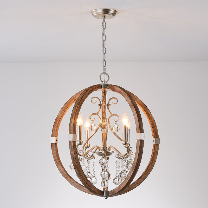 Oltheyra Eleganz Holz Pendelleuchte-Letslighting