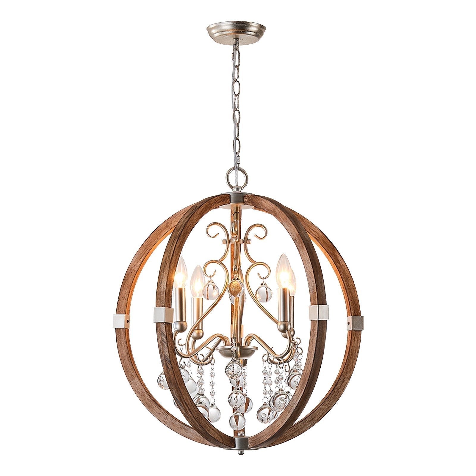Oltheyra Eleganz Holz Pendelleuchte-Letslighting