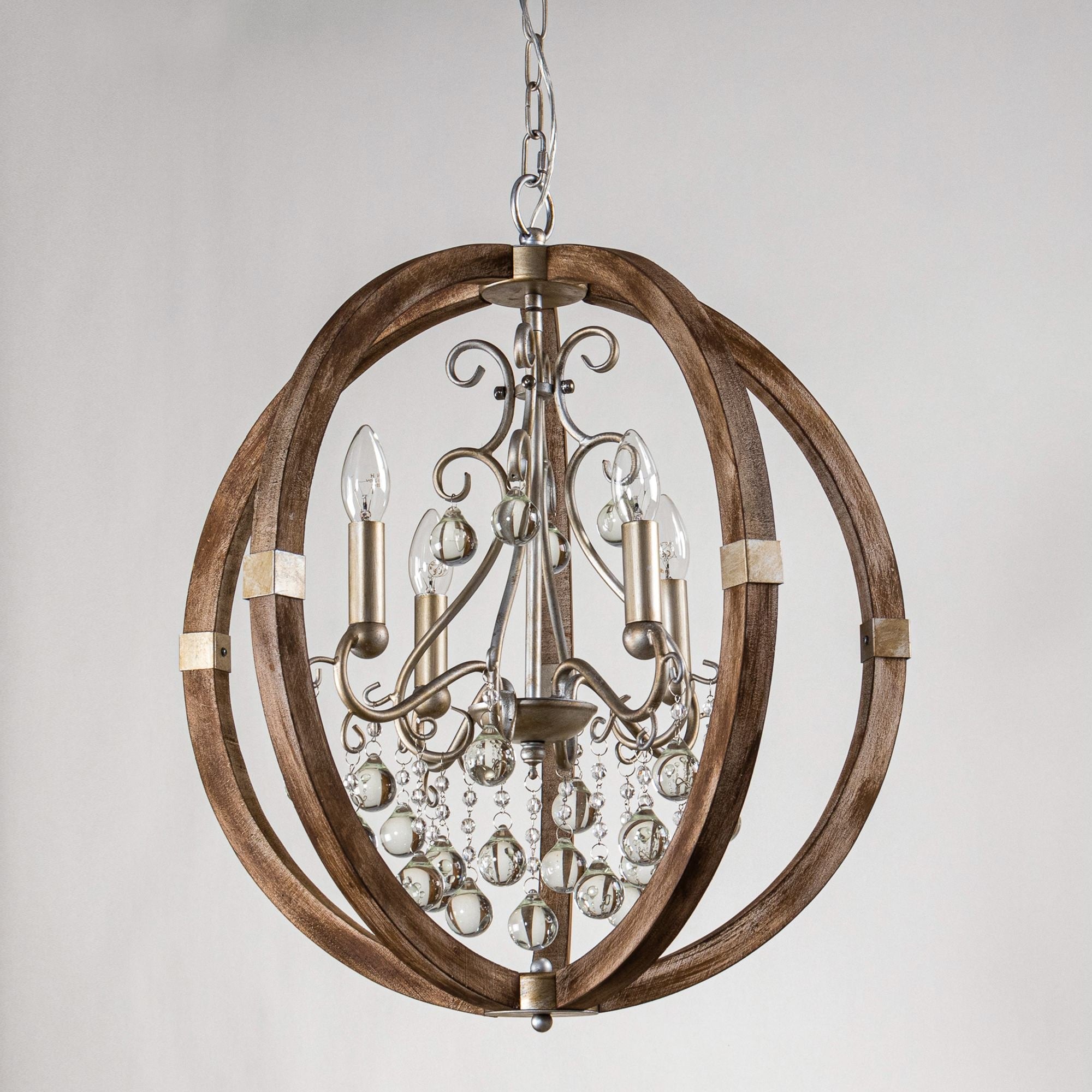 Oltheyra Eleganz Holz Pendelleuchte-Letslighting