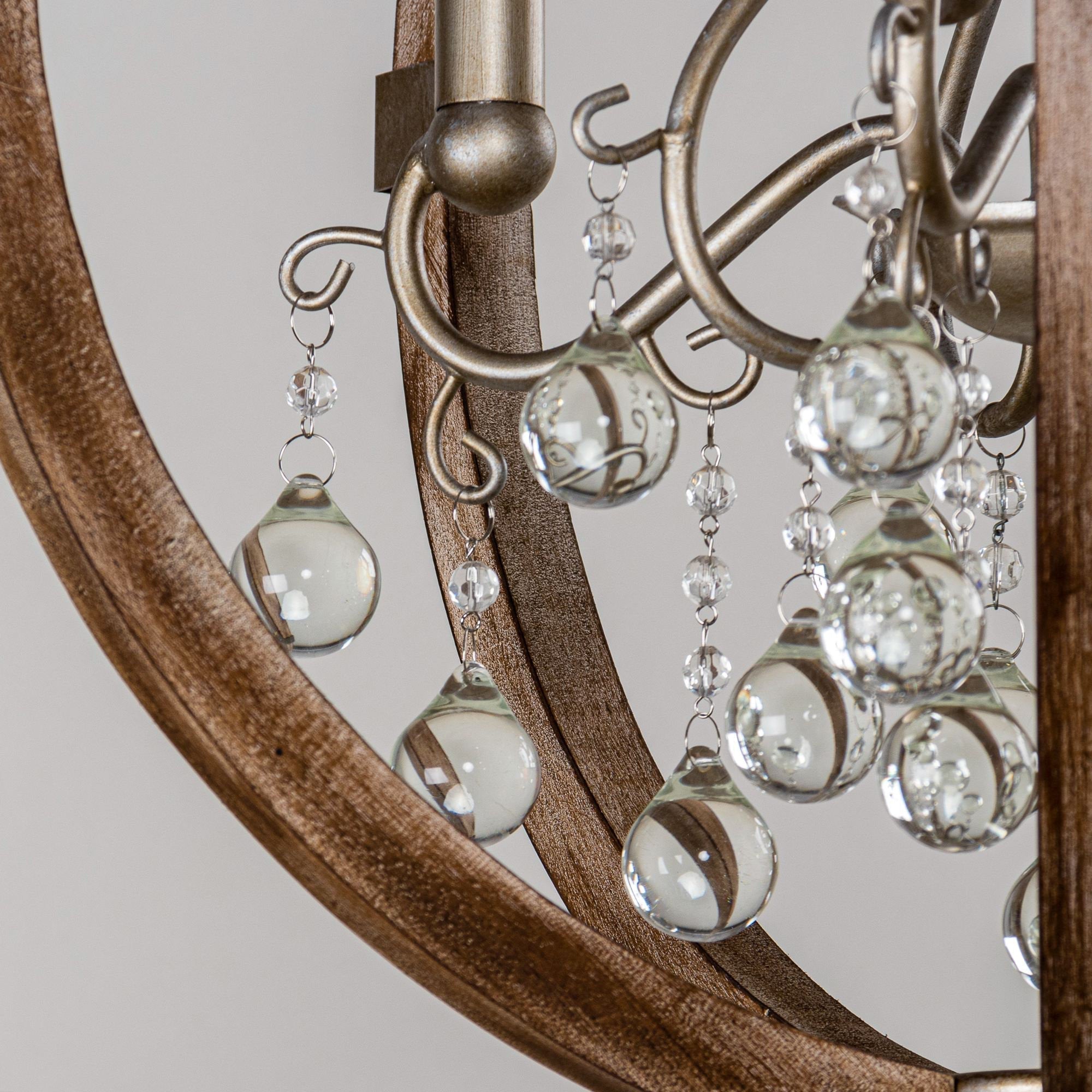 Oltheyra Eleganz Holz Pendelleuchte-Letslighting