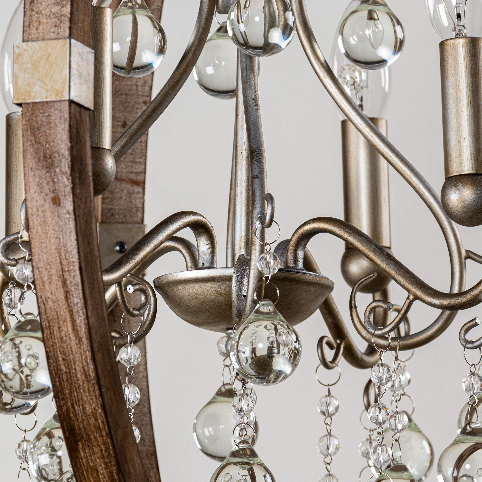 Oltheyra Eleganz Holz Pendelleuchte-Letslighting