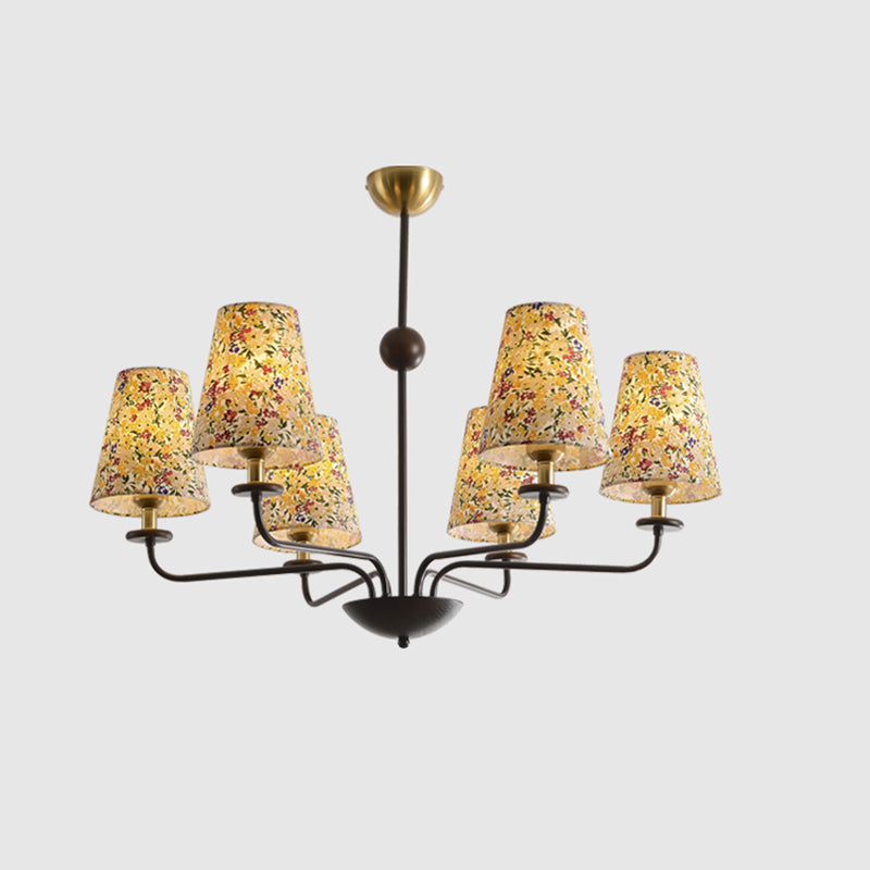 Aurmaren Vintage Industrieller Stoff-Kronleuchter-Letslighting