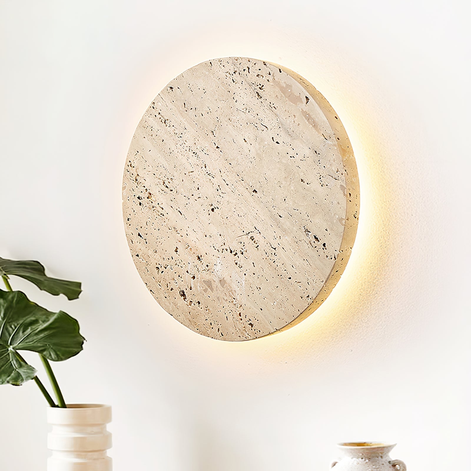 Artale Travertine Wall Light - Neutralighting
