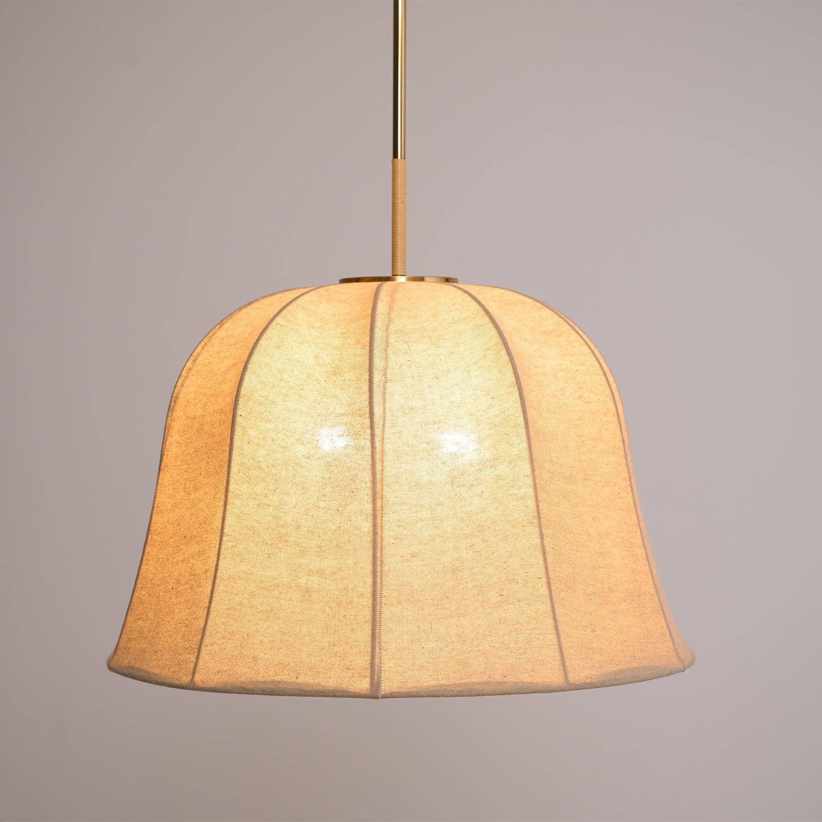 Fiora Vintage Stoff Pendelleuchte Lampe-Letslighting