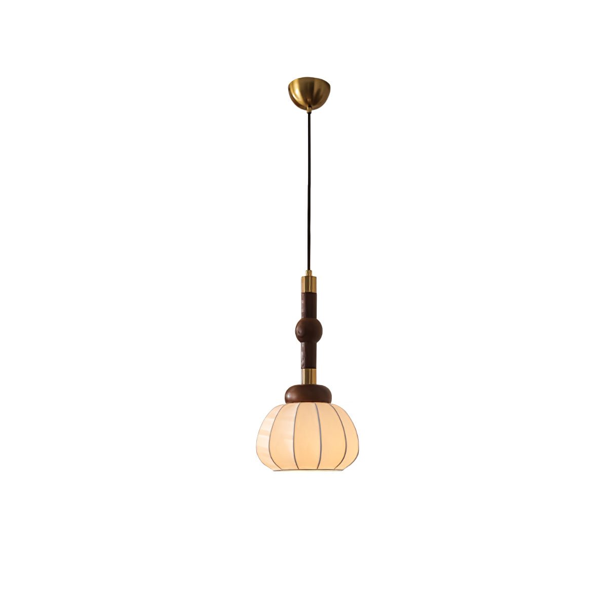 Solari Skandinavische Pendelleuchte aus Seidenholz-Letslighting