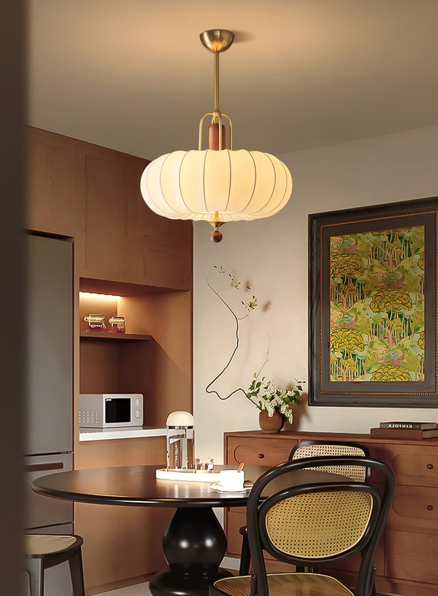 Solis Retro Gold Pendelleuchte Lampe-Letslighting