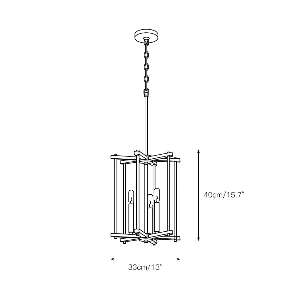 Nynora Vintage Industrial Pendelleuchte-Letslighting