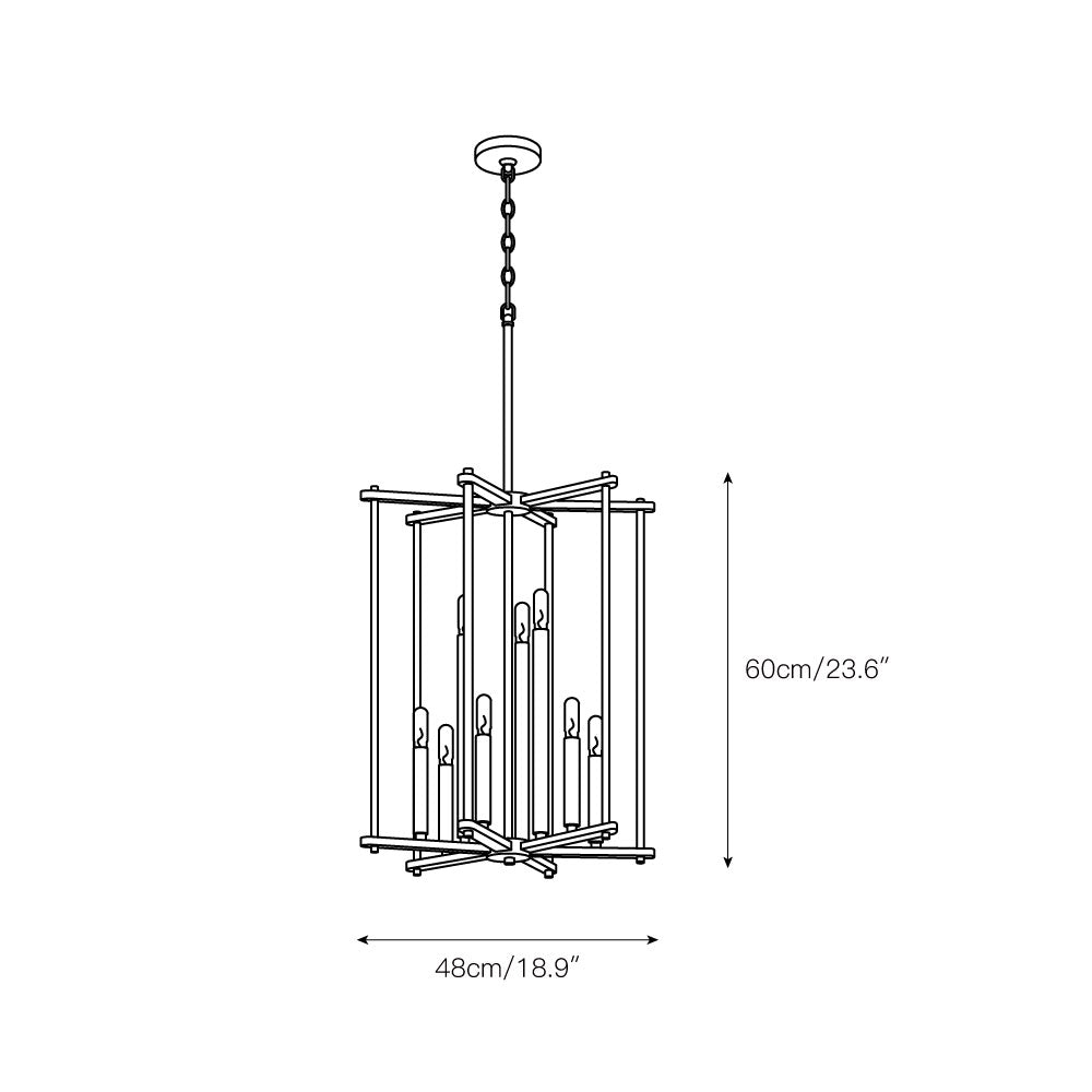 Nynora Vintage Industrial Pendelleuchte-Letslighting