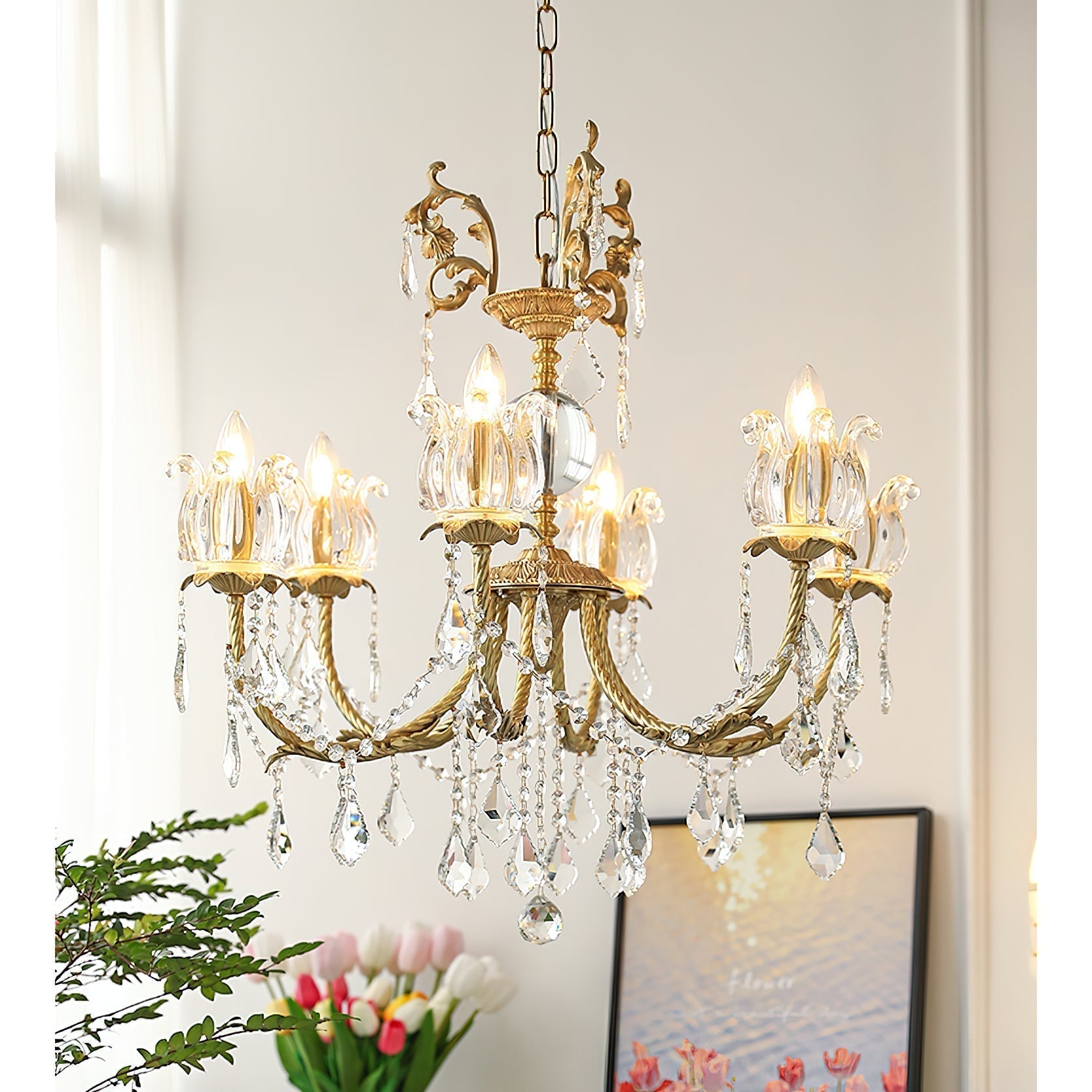 Evynyra Kristall Postmodern Luxus Kronleuchter-Letslighting