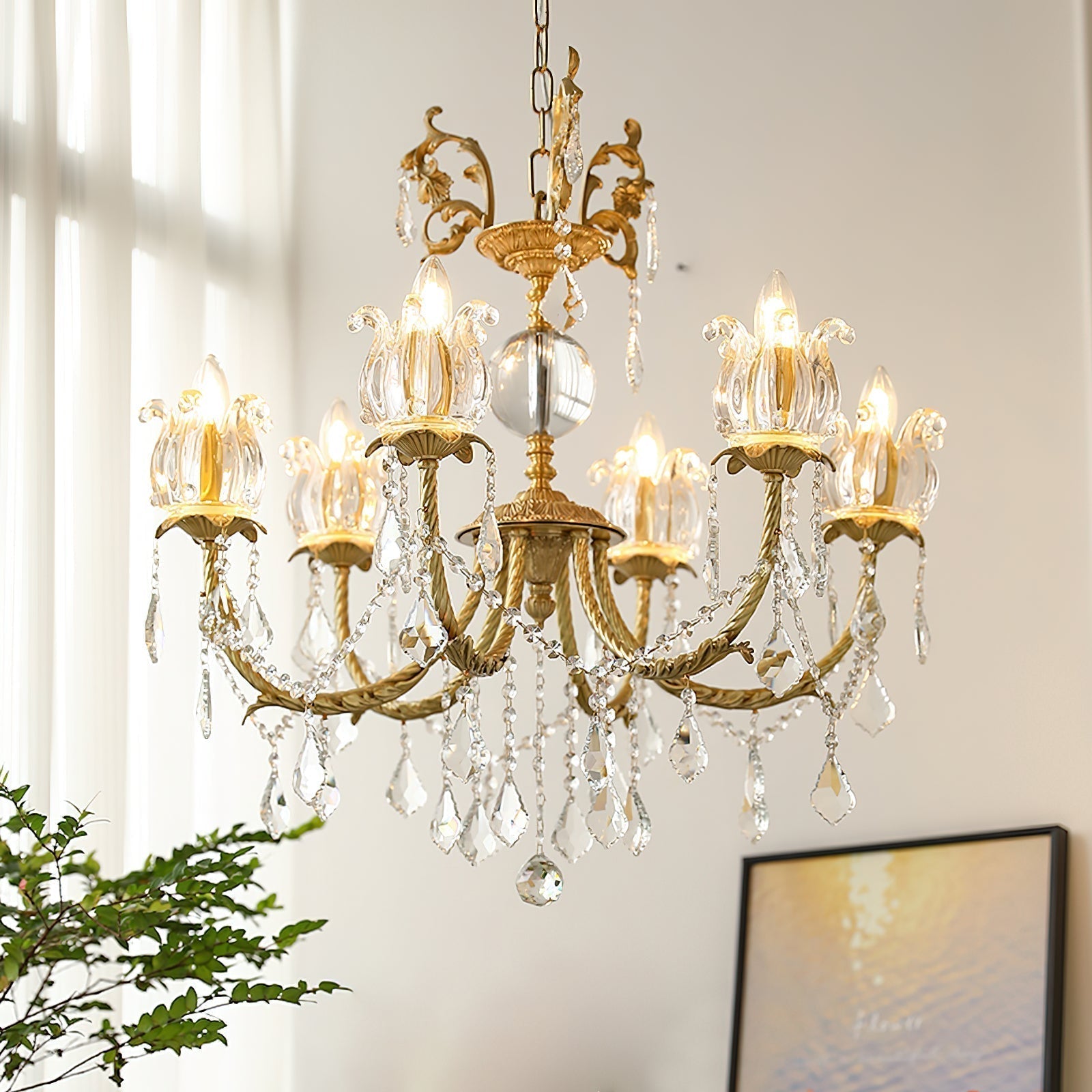 Evynyra Kristall Postmodern Luxus Kronleuchter-Letslighting