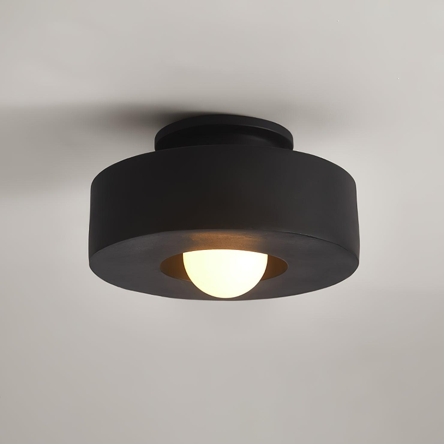 Lustra Deckenleuchte Simon Resin Zylindrisch-Letslighting