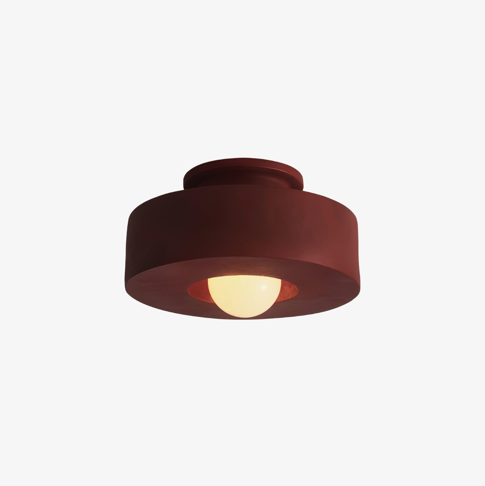 Lustra Deckenleuchte Simon Resin Zylindrisch-Letslighting
