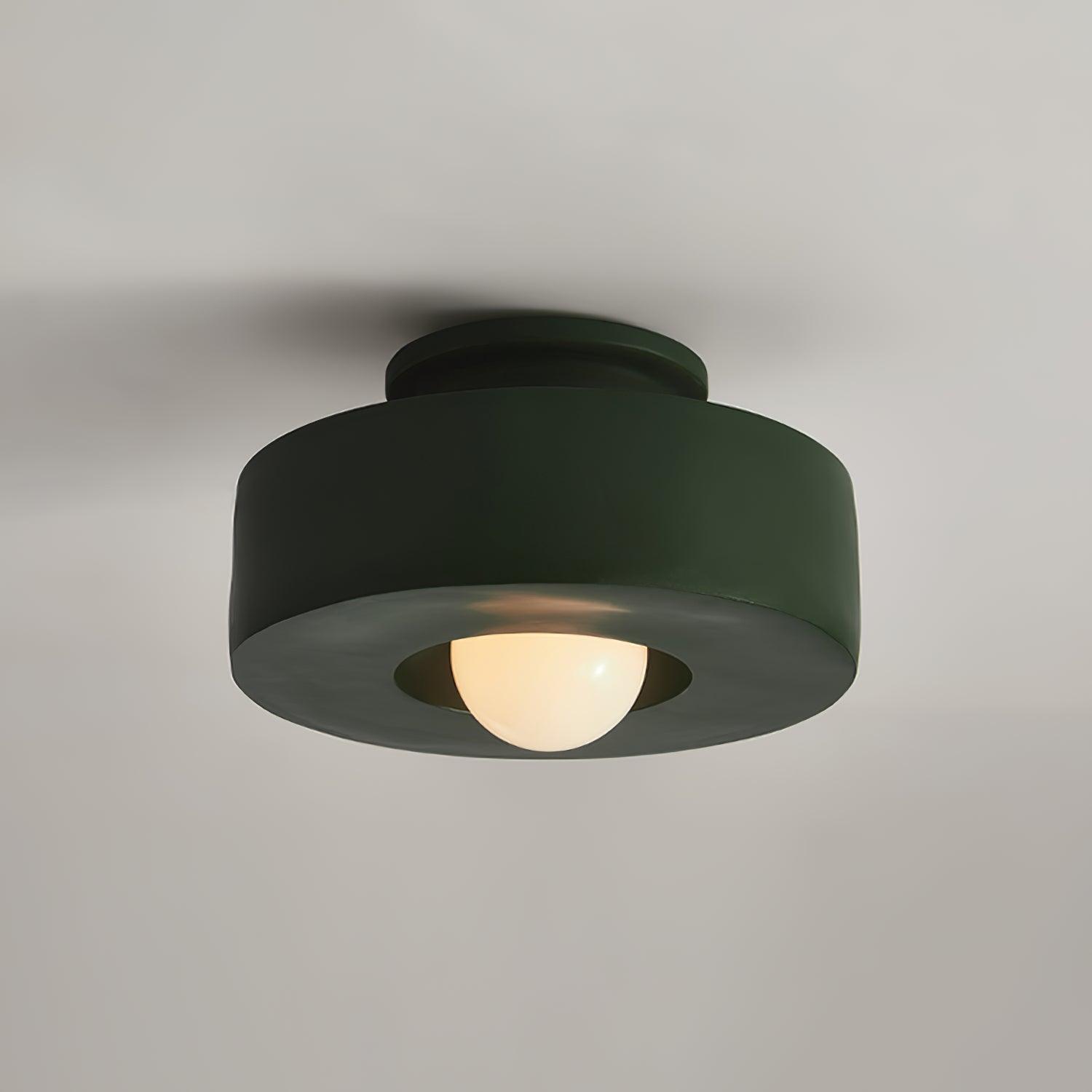 Lustra Deckenleuchte Simon Resin Zylindrisch-Letslighting