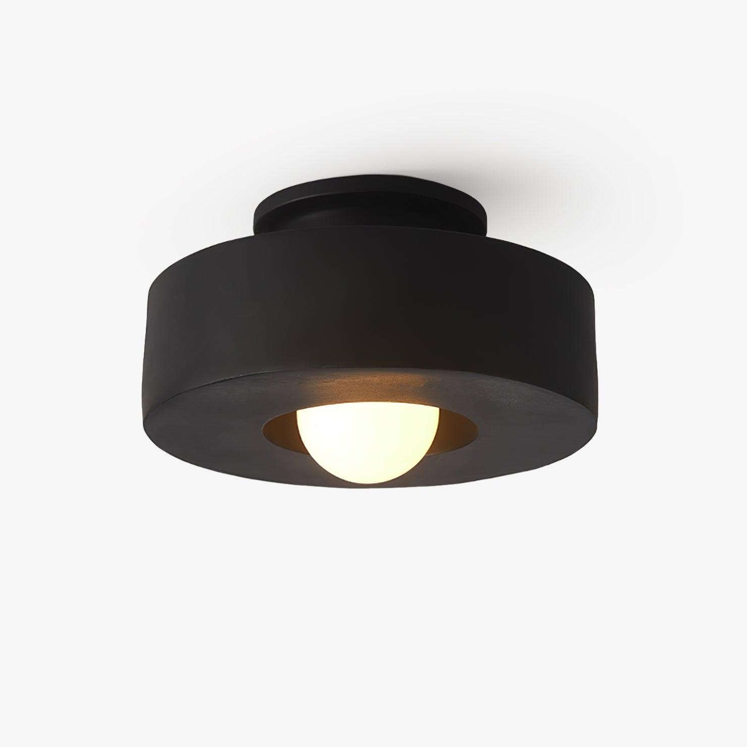 Lustra Deckenleuchte Simon Resin Zylindrisch-Letslighting