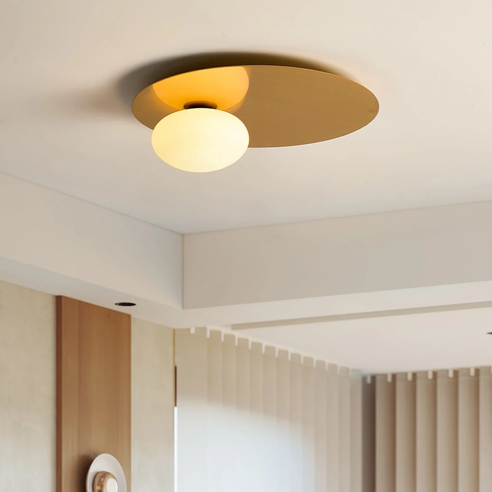 Arisha Minimalistisch LED Deckenleuchte Metall Wohnzimmer