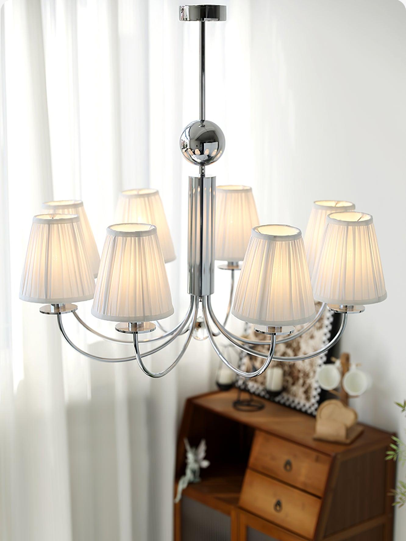 Glimmer Schlichte Chrom-Kronleuchter-Letslighting