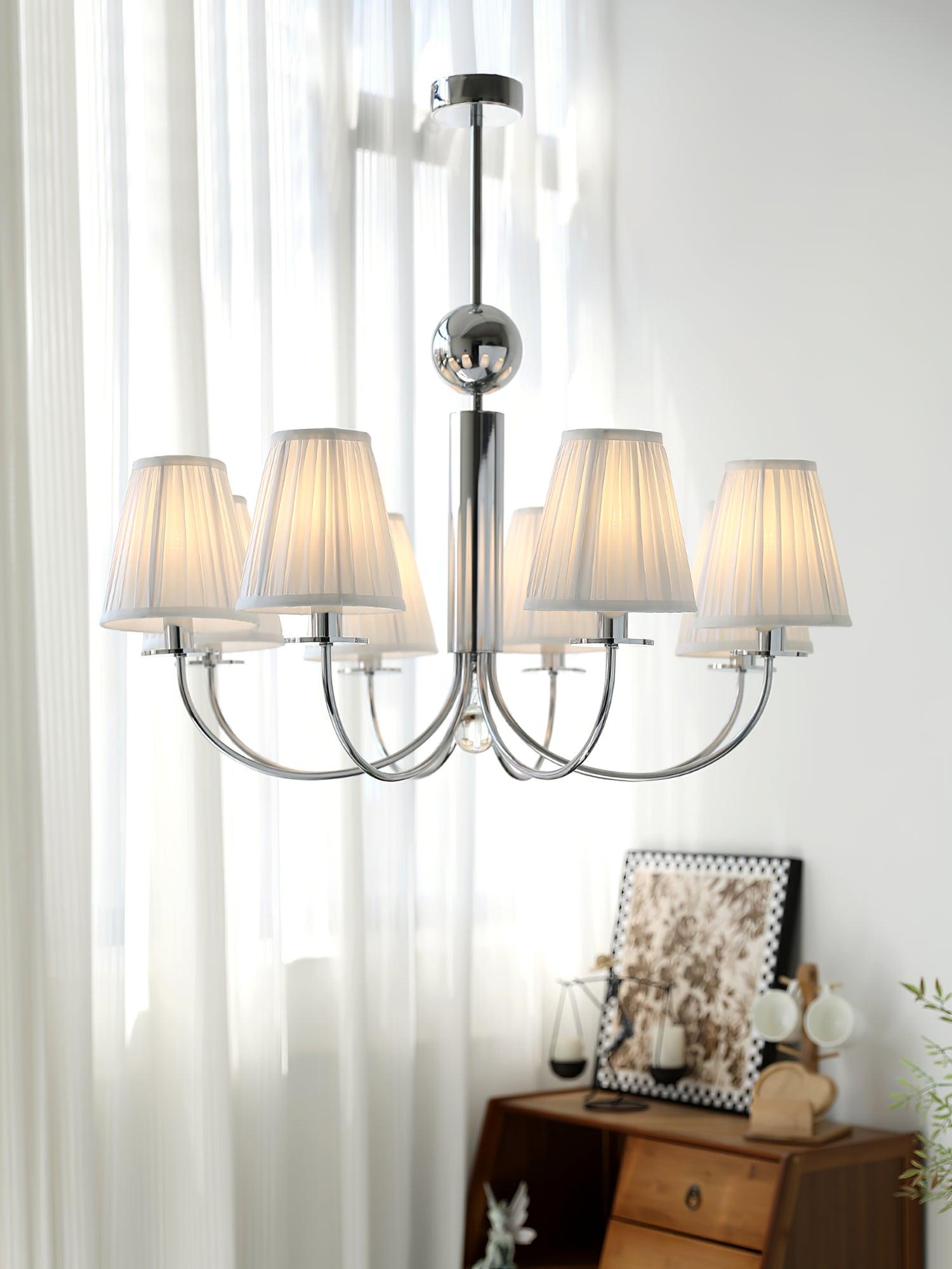 Glimmer Schlichte Chrom-Kronleuchter-Letslighting