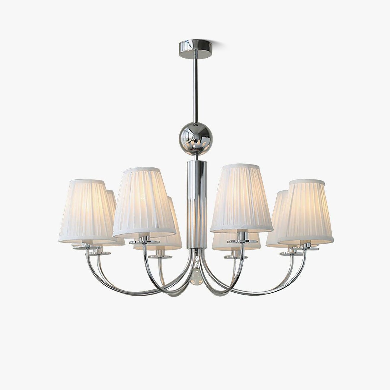 Glimmer Schlichte Chrom-Kronleuchter-Letslighting