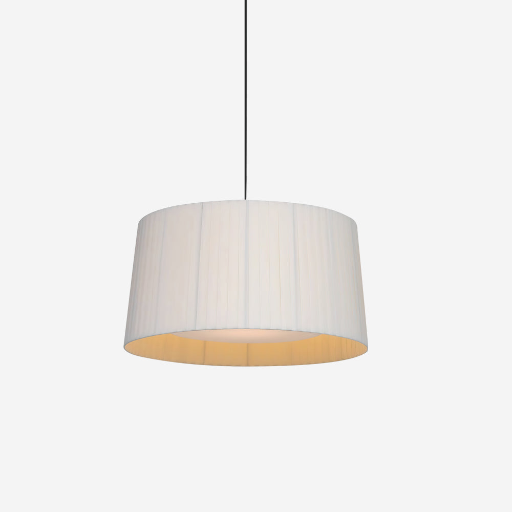 Pendelleuchte Gefalteter Stoff Trommel Minimalistisch-Letslighting