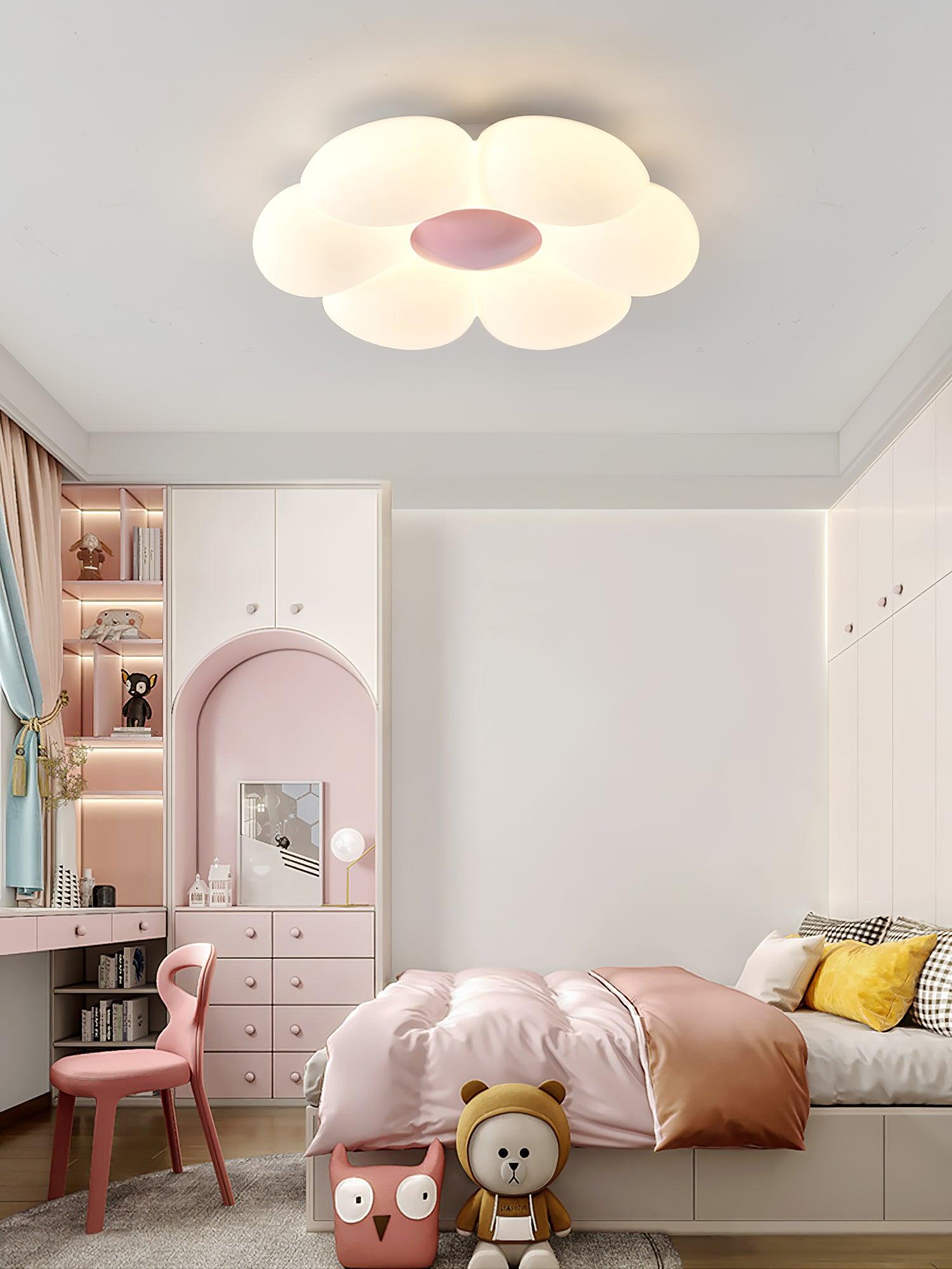 Six-leaf Flower Kids Room Ceiling Lamp - Blowlighting