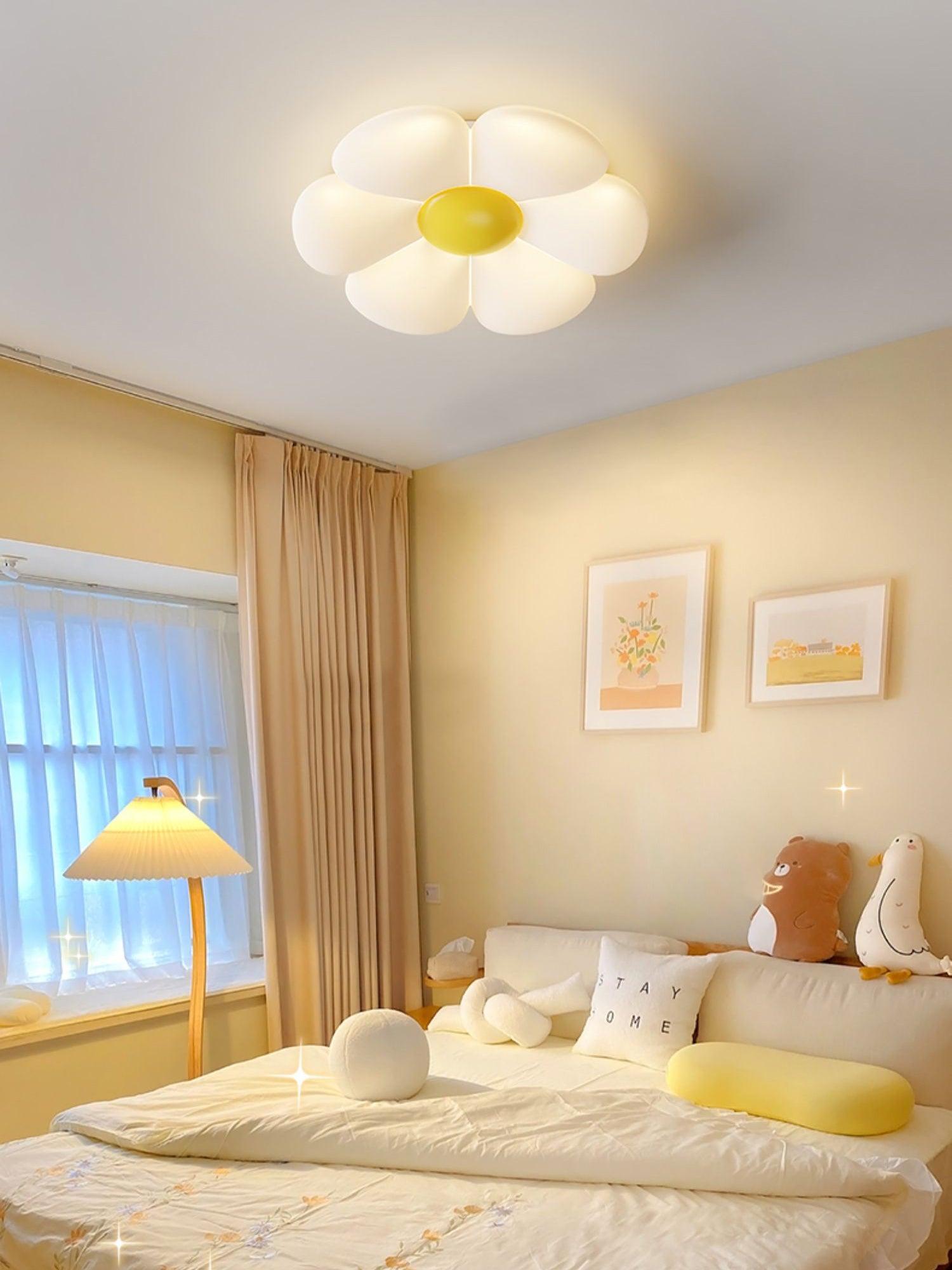 Six-leaf Flower Kids Room Ceiling Lamp - Blowlighting