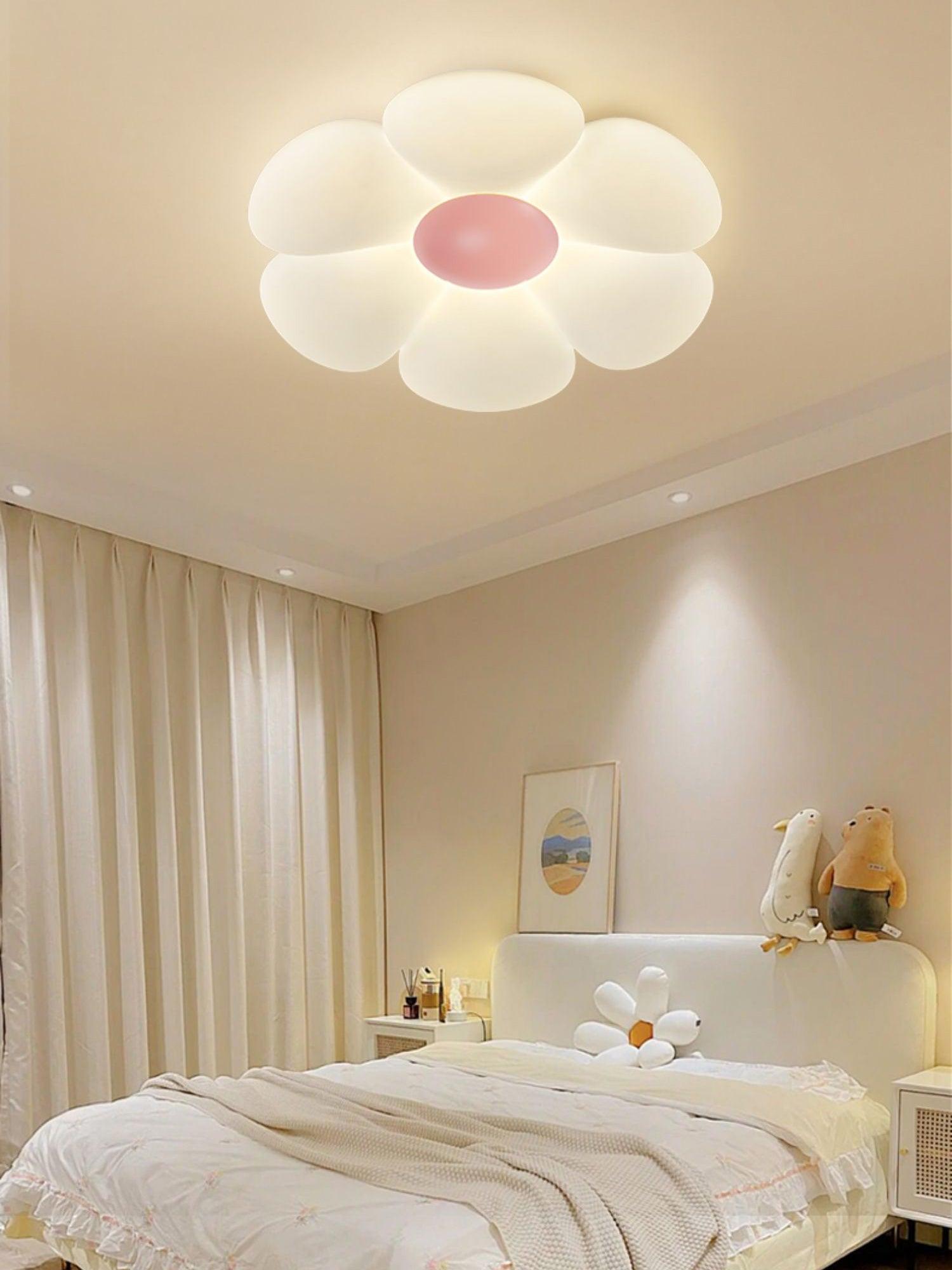 Six-leaf Flower Kids Room Ceiling Lamp - Blowlighting