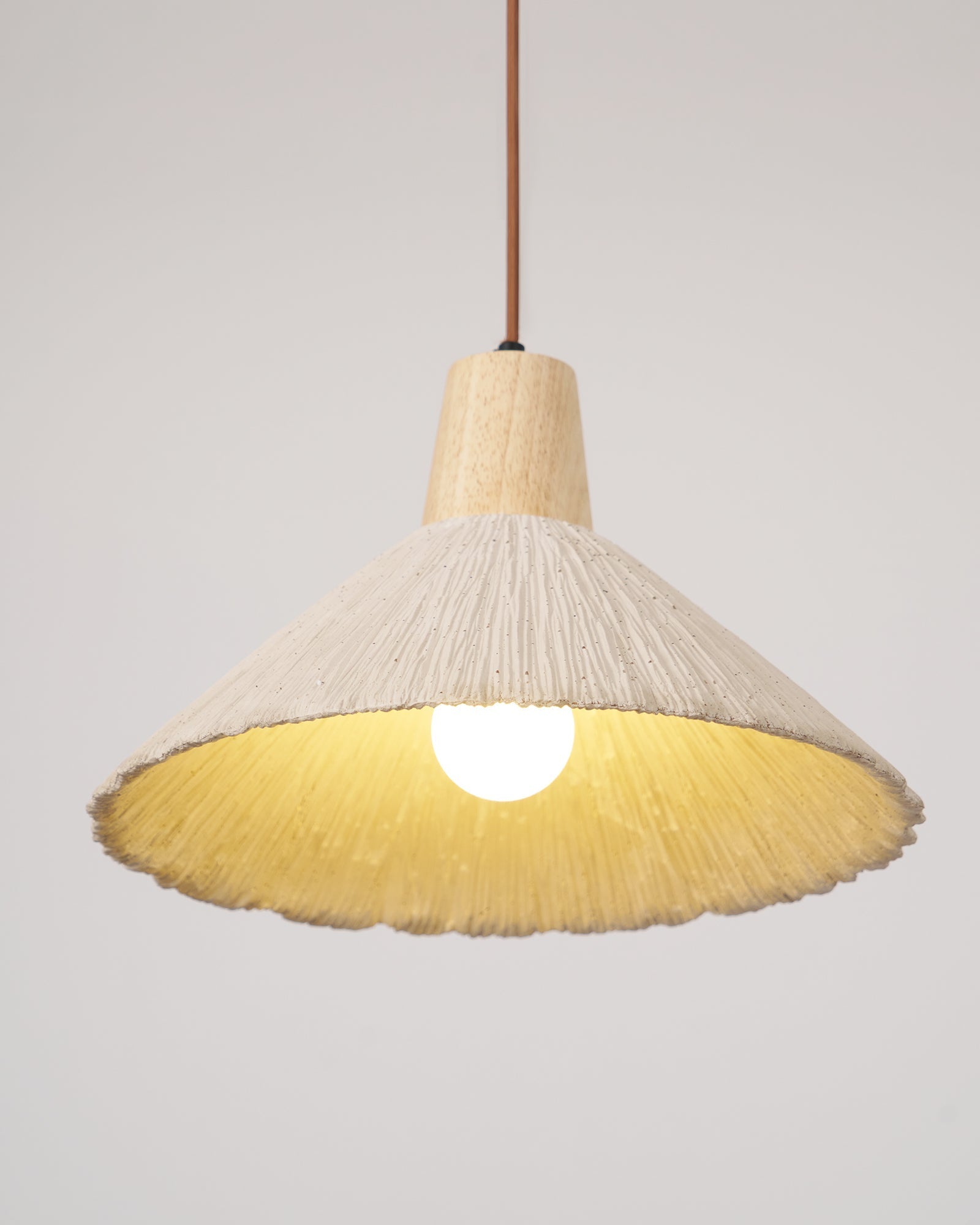 Solara Beton Falten Pendelleuchte-Letslighting