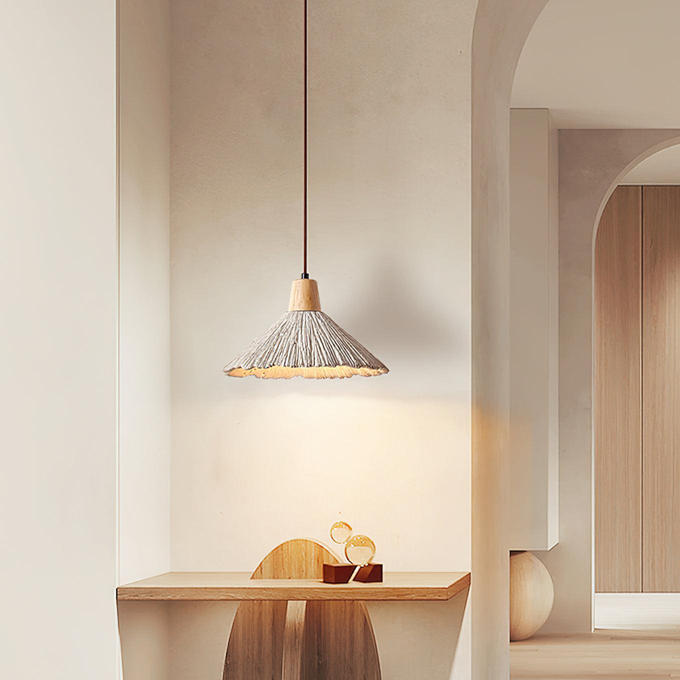 Sawyer Minimalistische Zement-Pendelleuchte-Letslighting