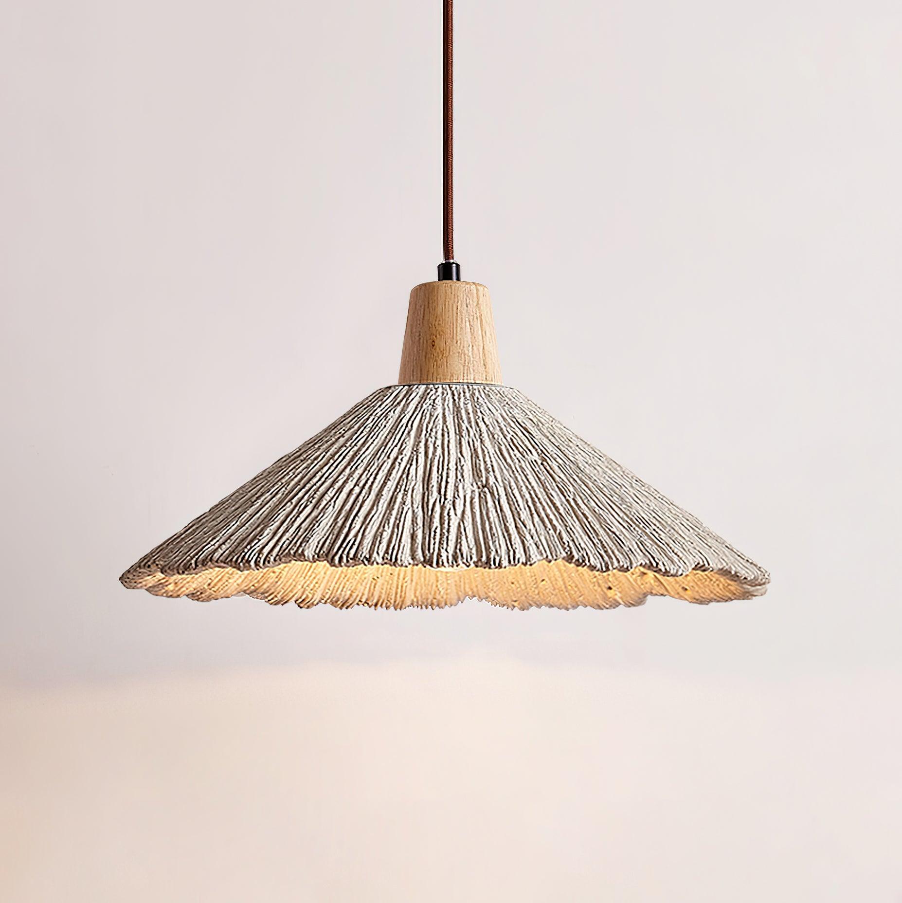 Sawyer Minimalistische Zement-Pendelleuchte-Letslighting