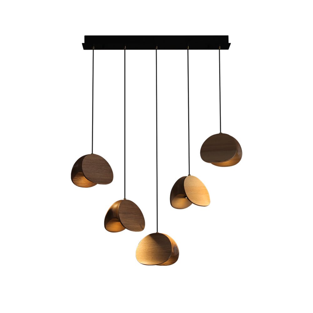 Elmiren Cluster Wood Pendant Light - Blowlighting