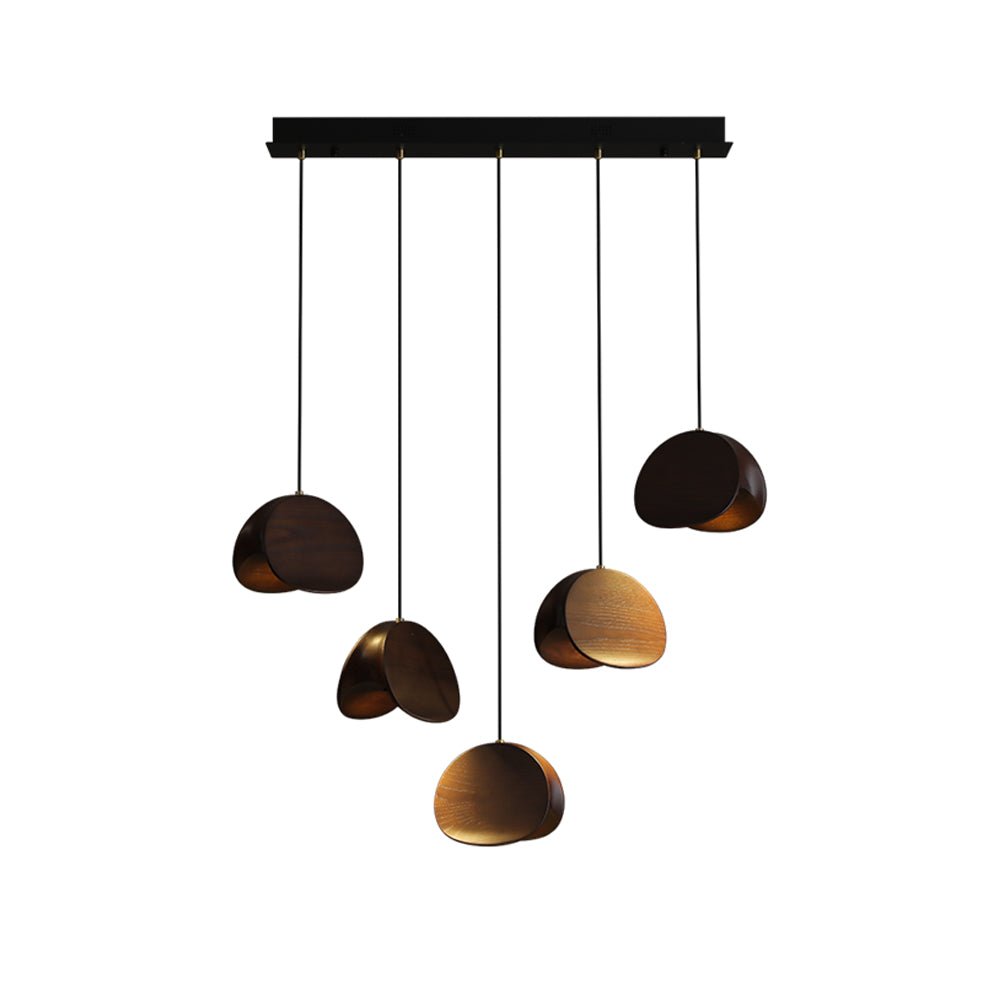 Elmiren Cluster Wood Pendant Light - Blowlighting