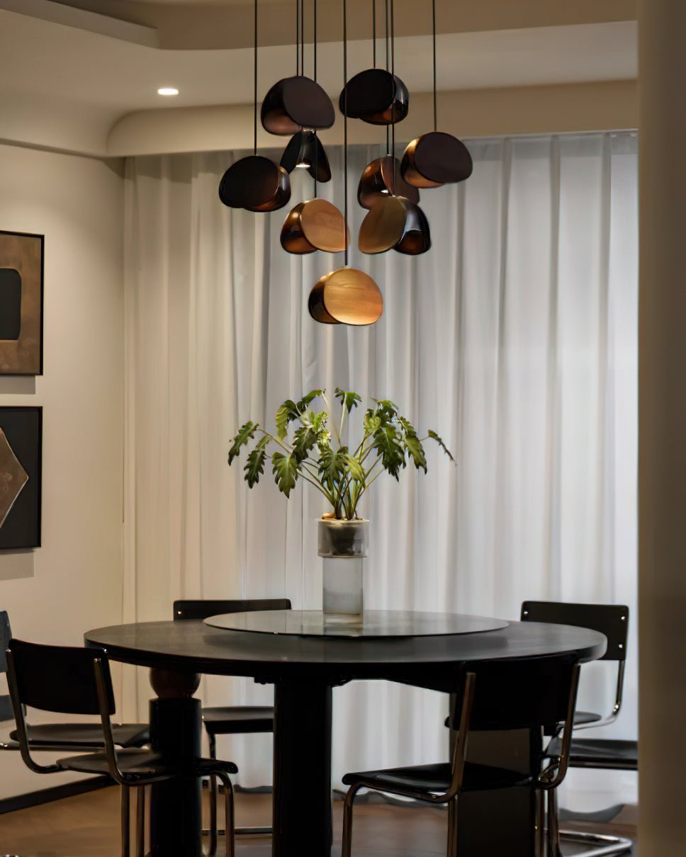 Elmiren Cluster Wood Pendant Light - Blowlighting