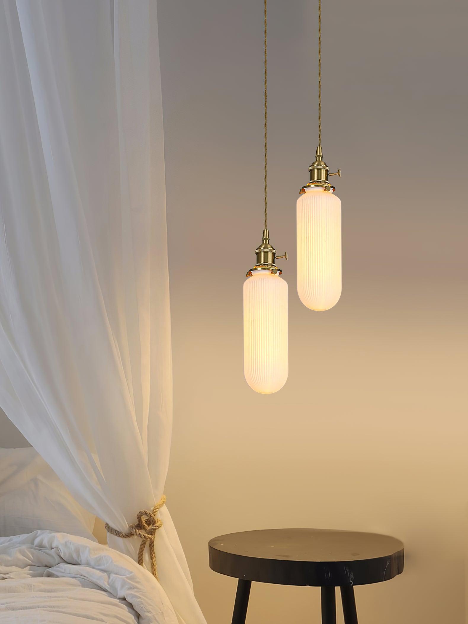 Liora Vintage Keramik Pendelleuchte-Letslighting