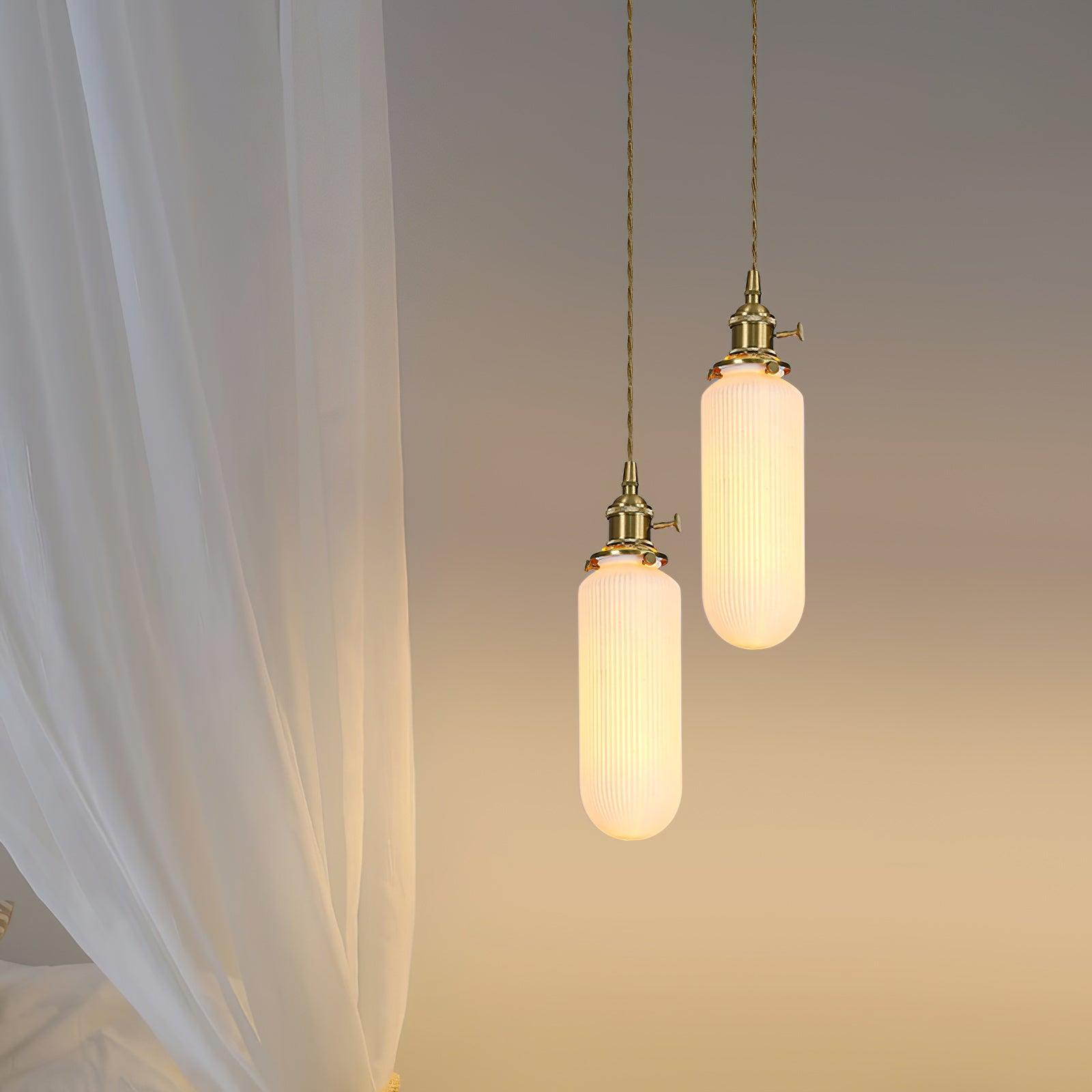 Liora Vintage Keramik Pendelleuchte-Letslighting