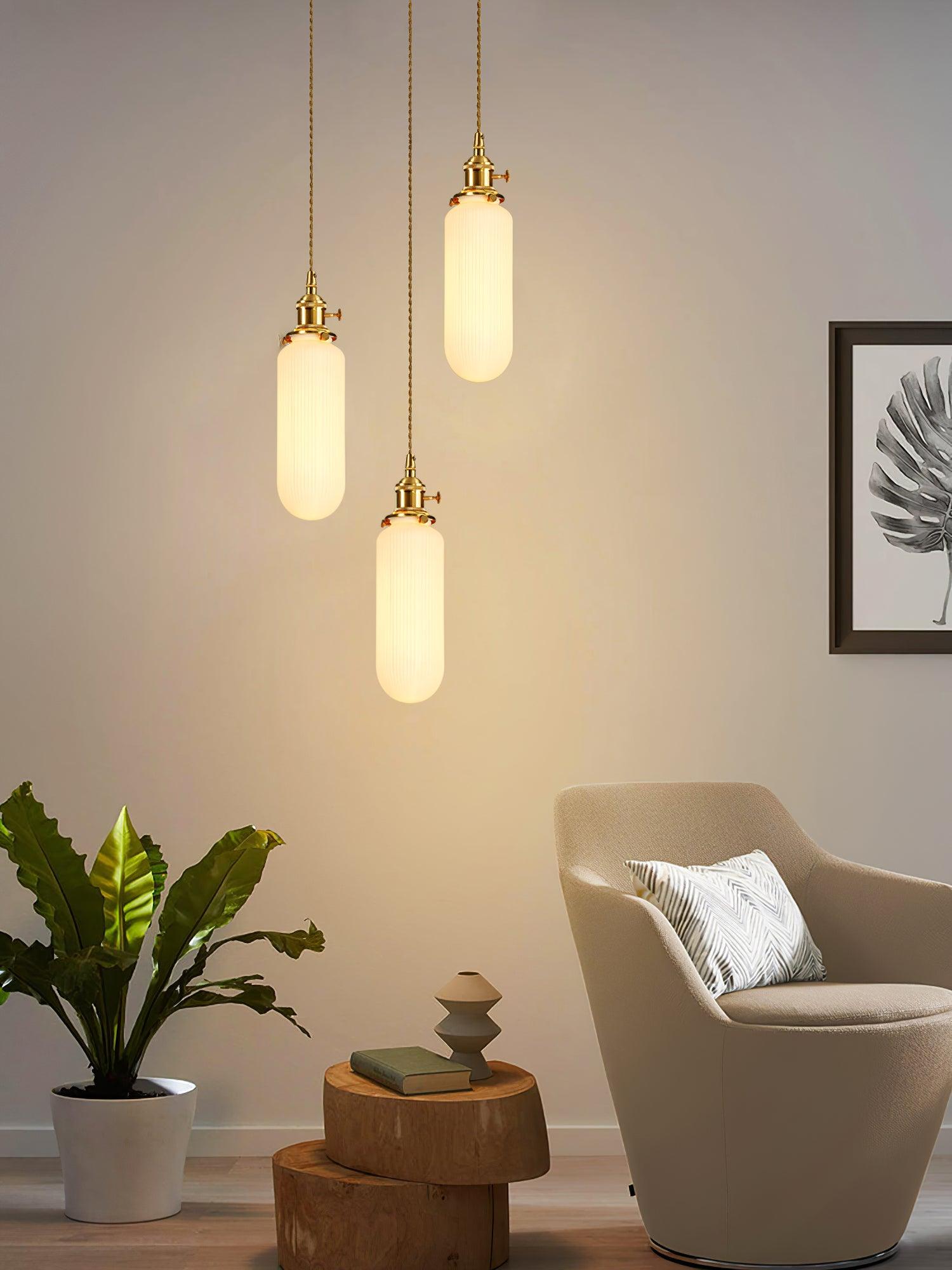 Liora Vintage Keramik Pendelleuchte-Letslighting