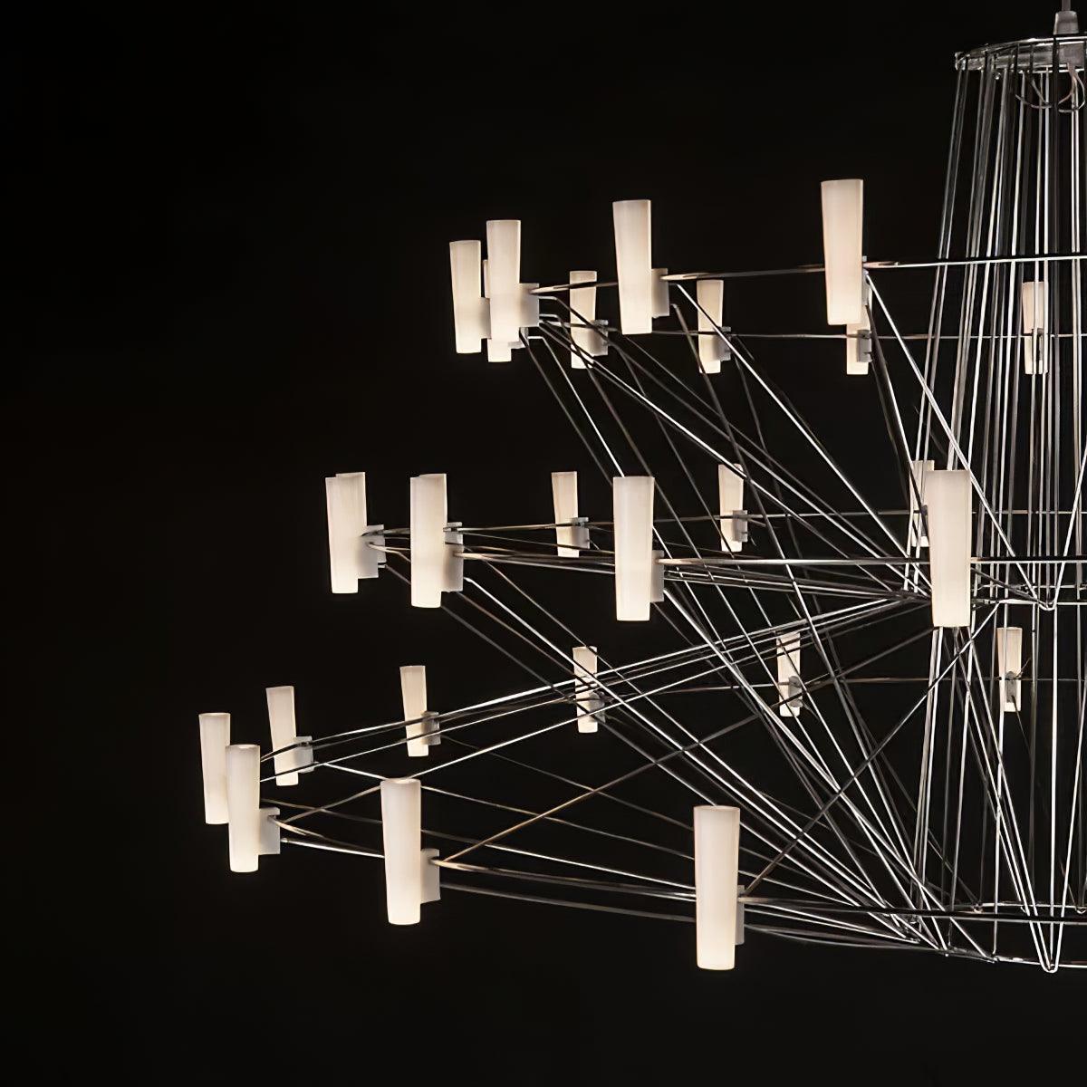 Lustra Kronleuchter Sky Ballett Edelstahl Modern-Letslighting