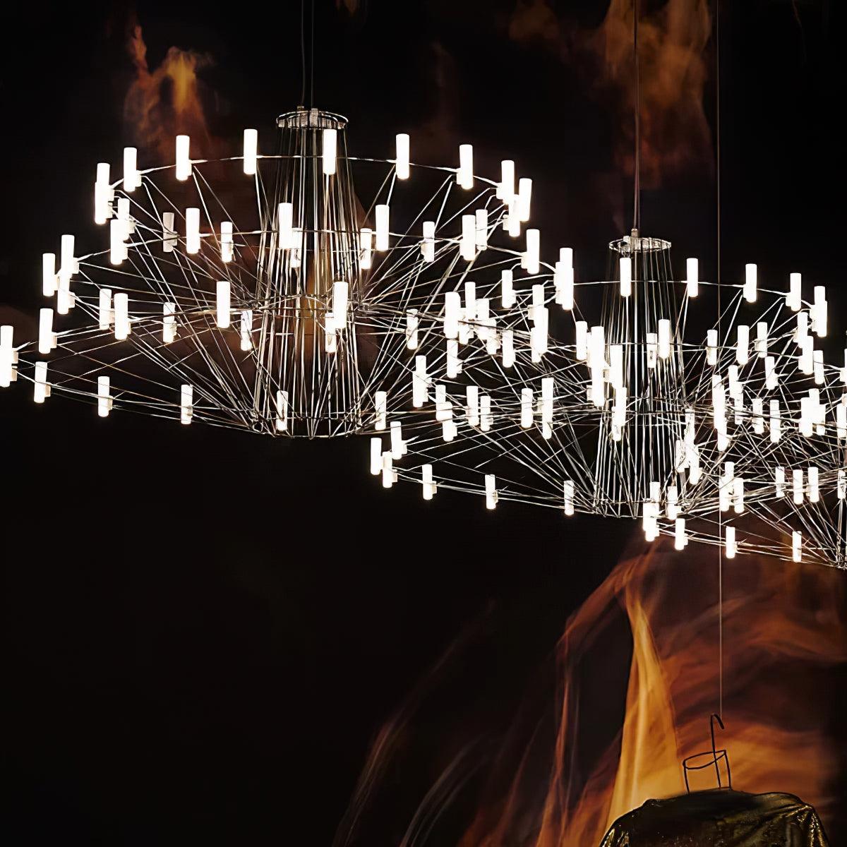 Lustra Kronleuchter Sky Ballett Edelstahl Modern-Letslighting