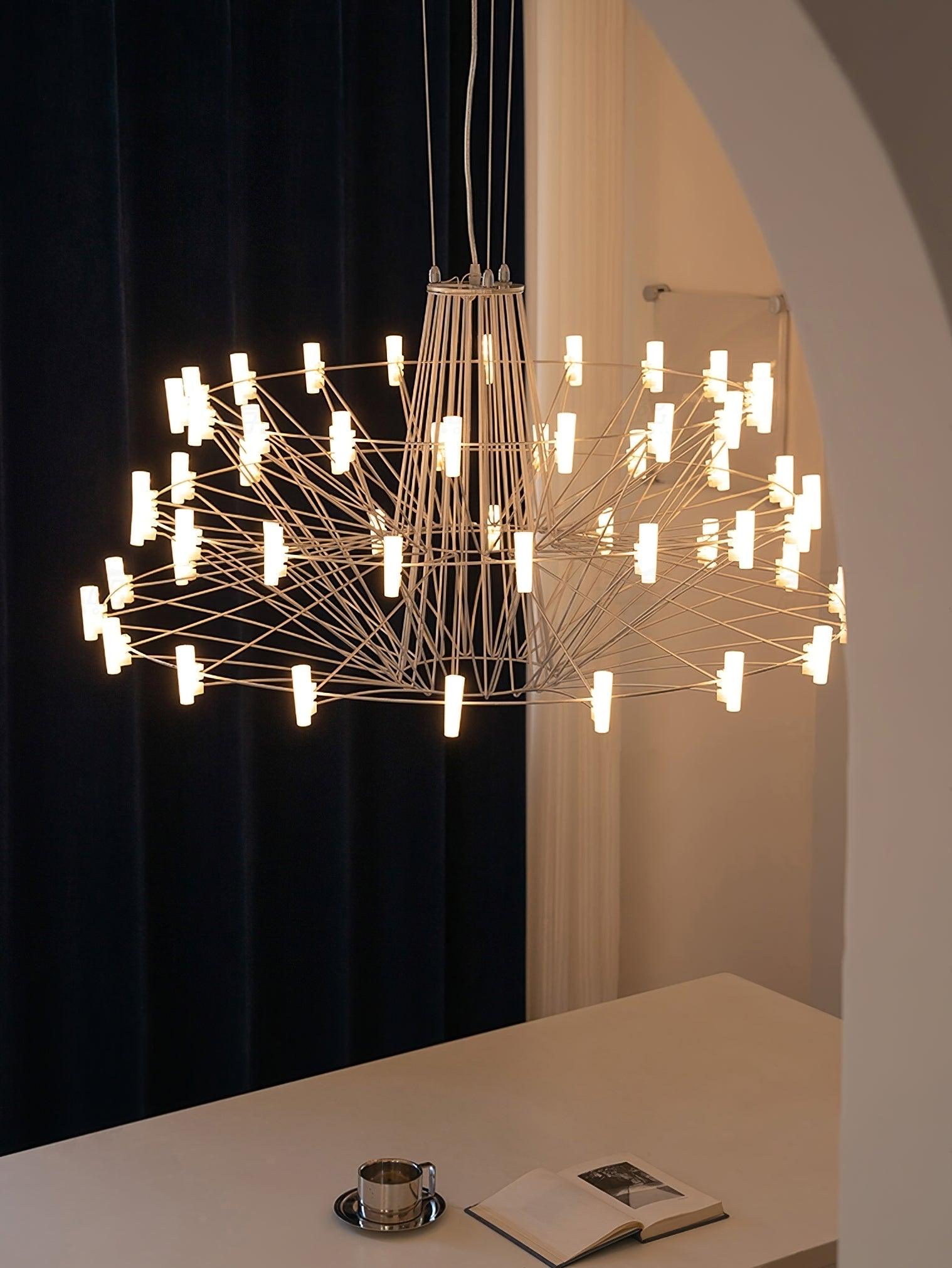 Lustra Kronleuchter Sky Ballett Edelstahl Modern-Letslighting