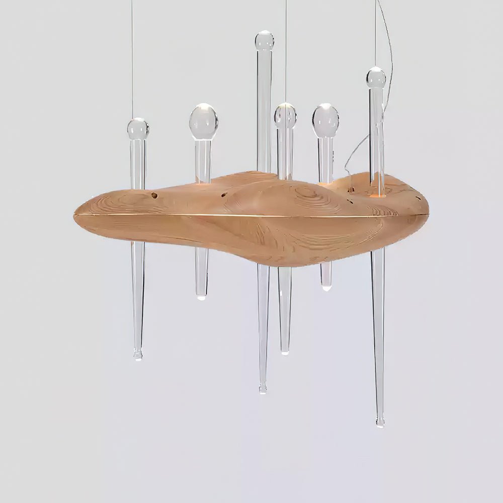 Umare Wunderliche Pendelleuchte aus Eichenglas-Letslighting