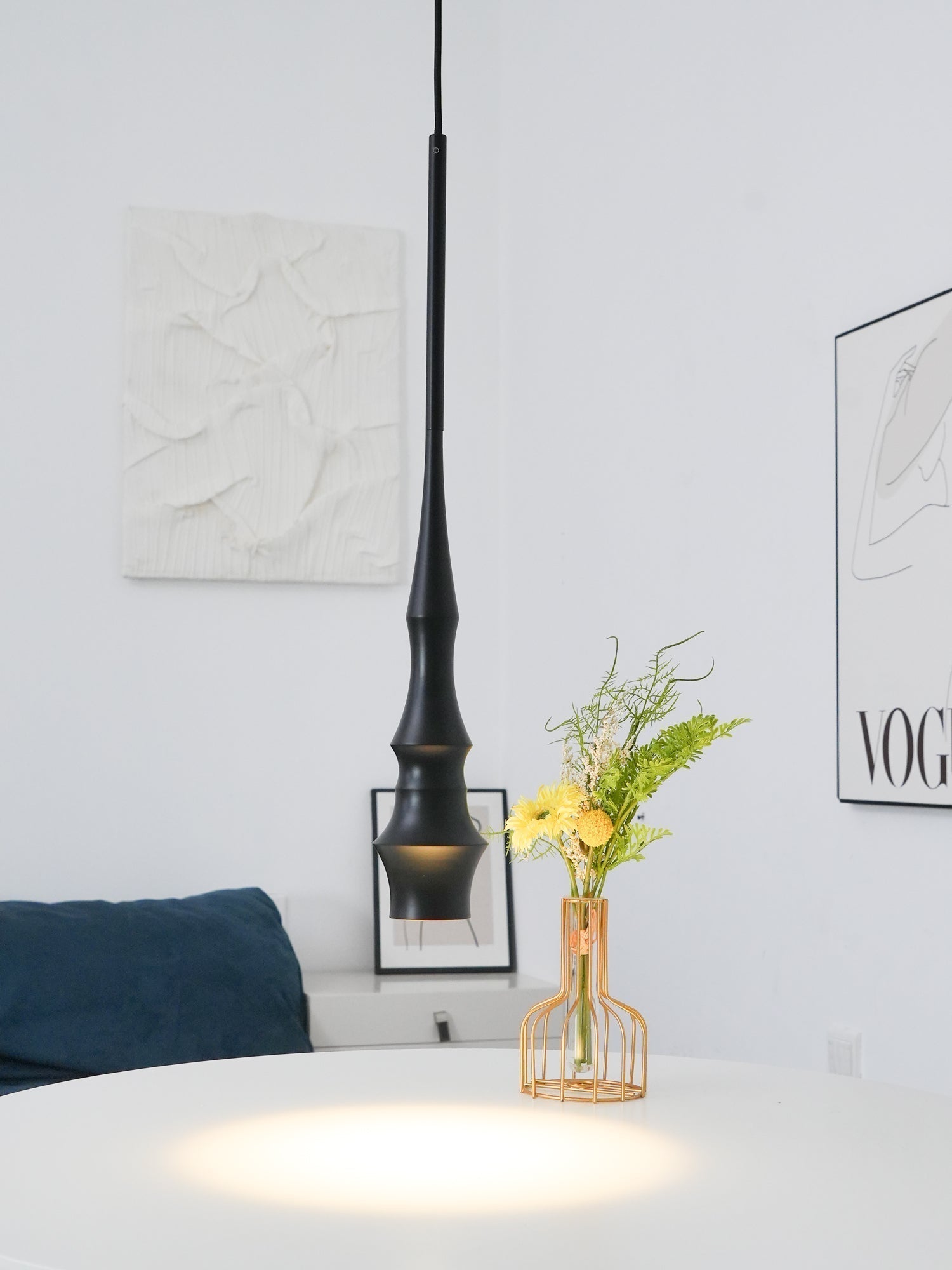 Elaran Aluminium Minimalistisch Pendelleuchte-Letslighting