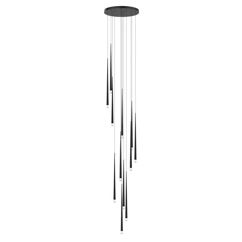 Slender Cone Chandelier - Blowlighting